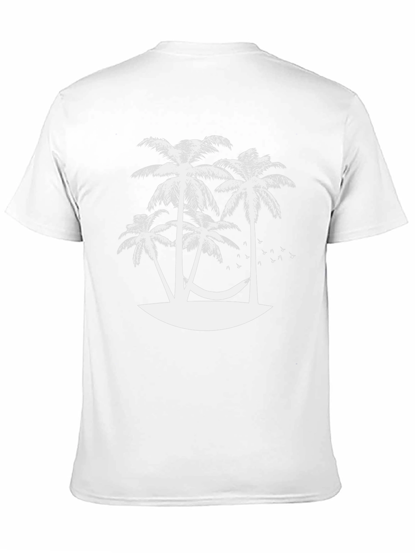 Tropical Island Graphic T-Shirt
