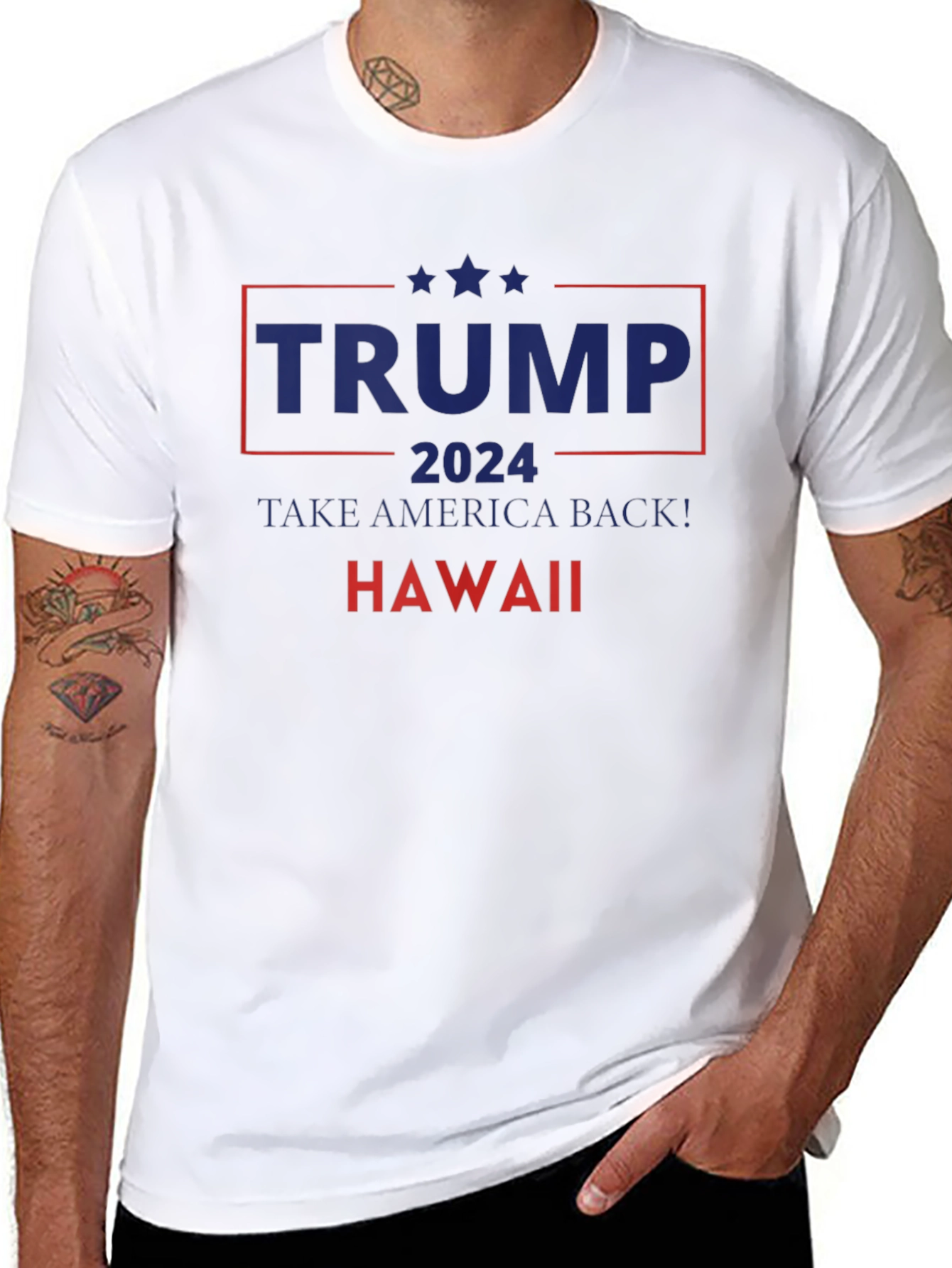 Trump 2024 Hawaii T-Shirt Take America Back!