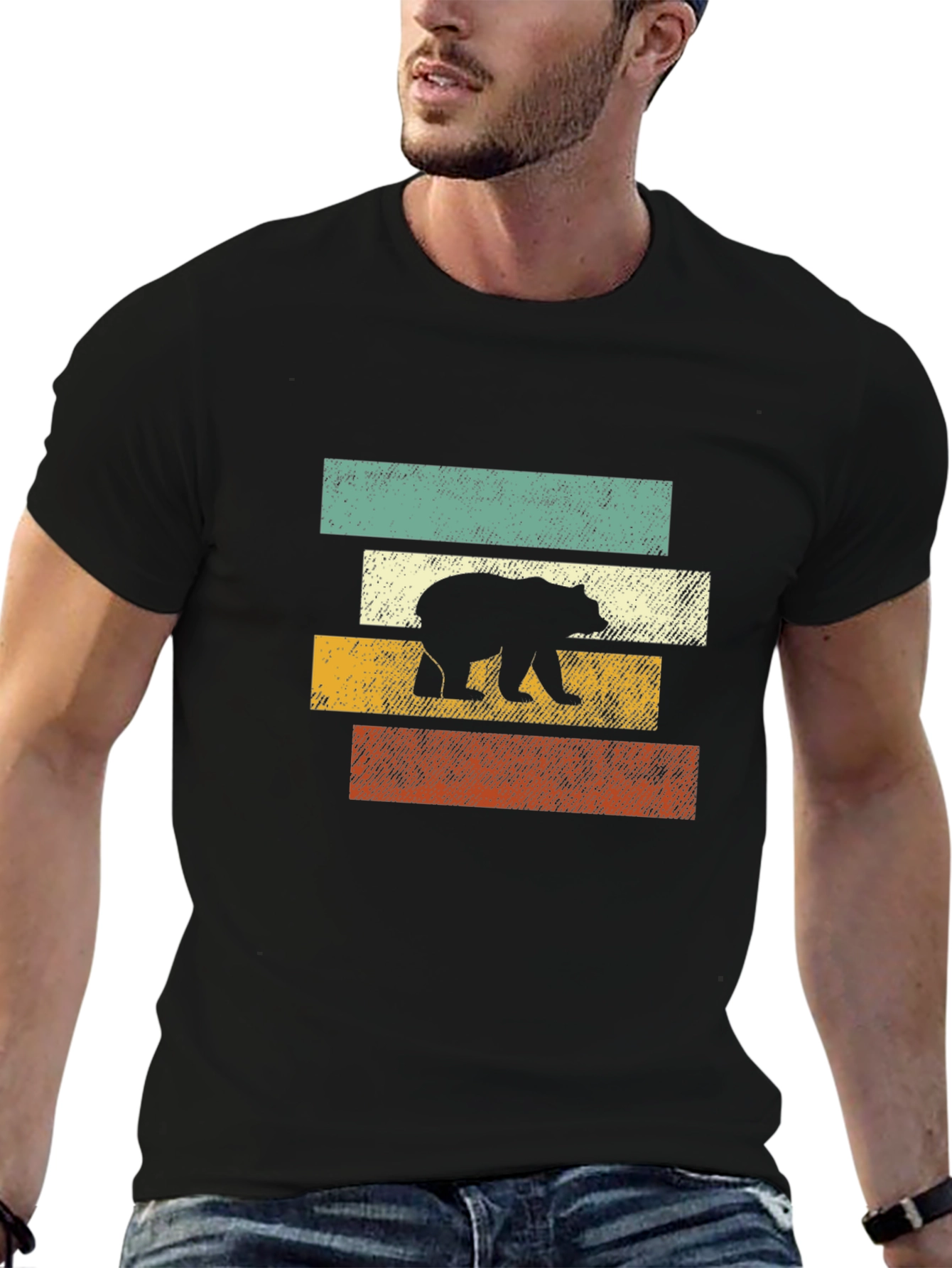 Retro Bear Graphic Tee