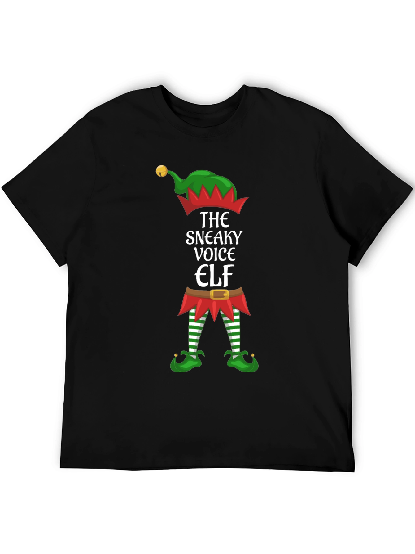 Sneaky Voice Elf Christmas T-Shirt