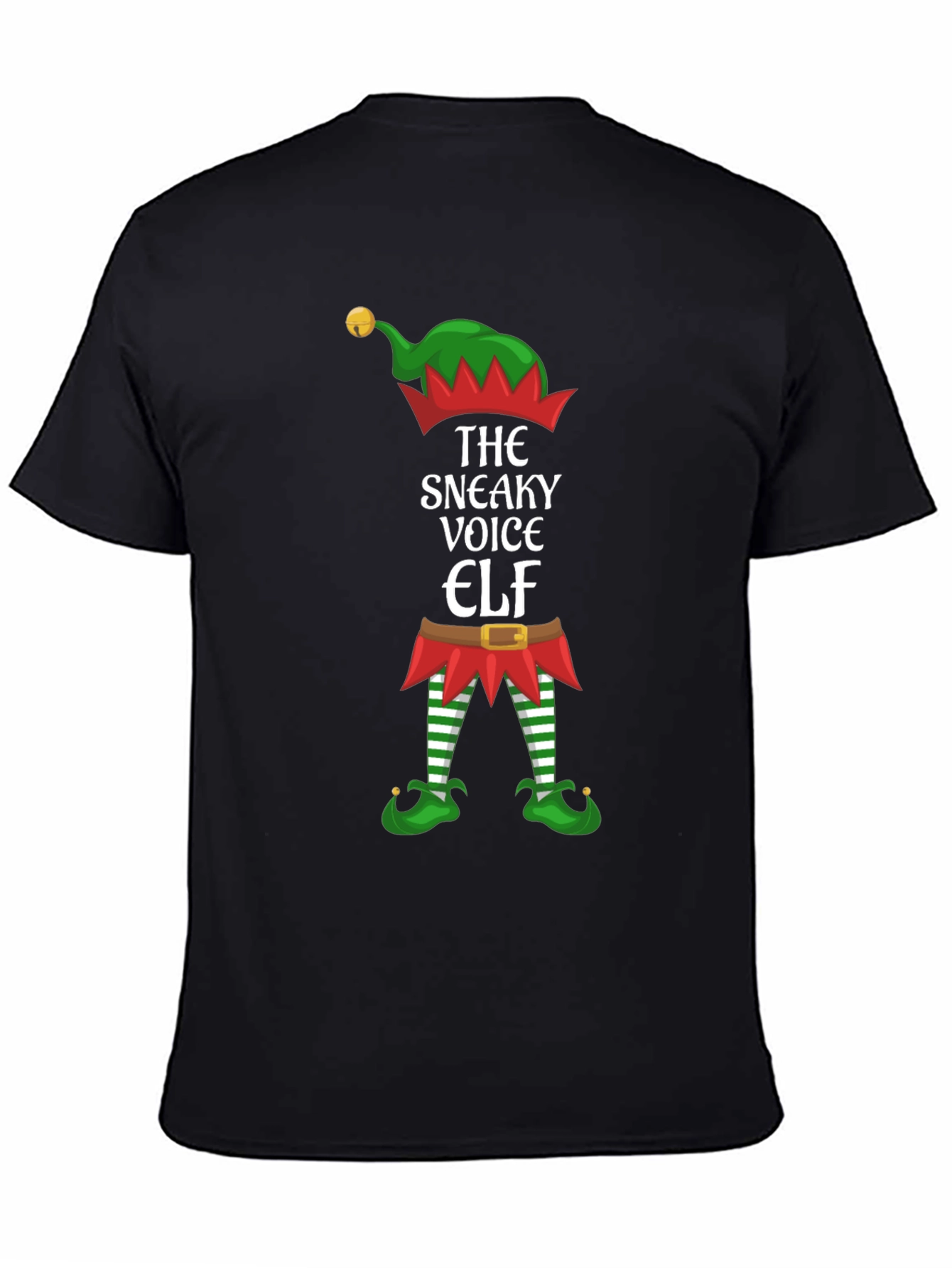 Sneaky Voice Elf Christmas T-Shirt