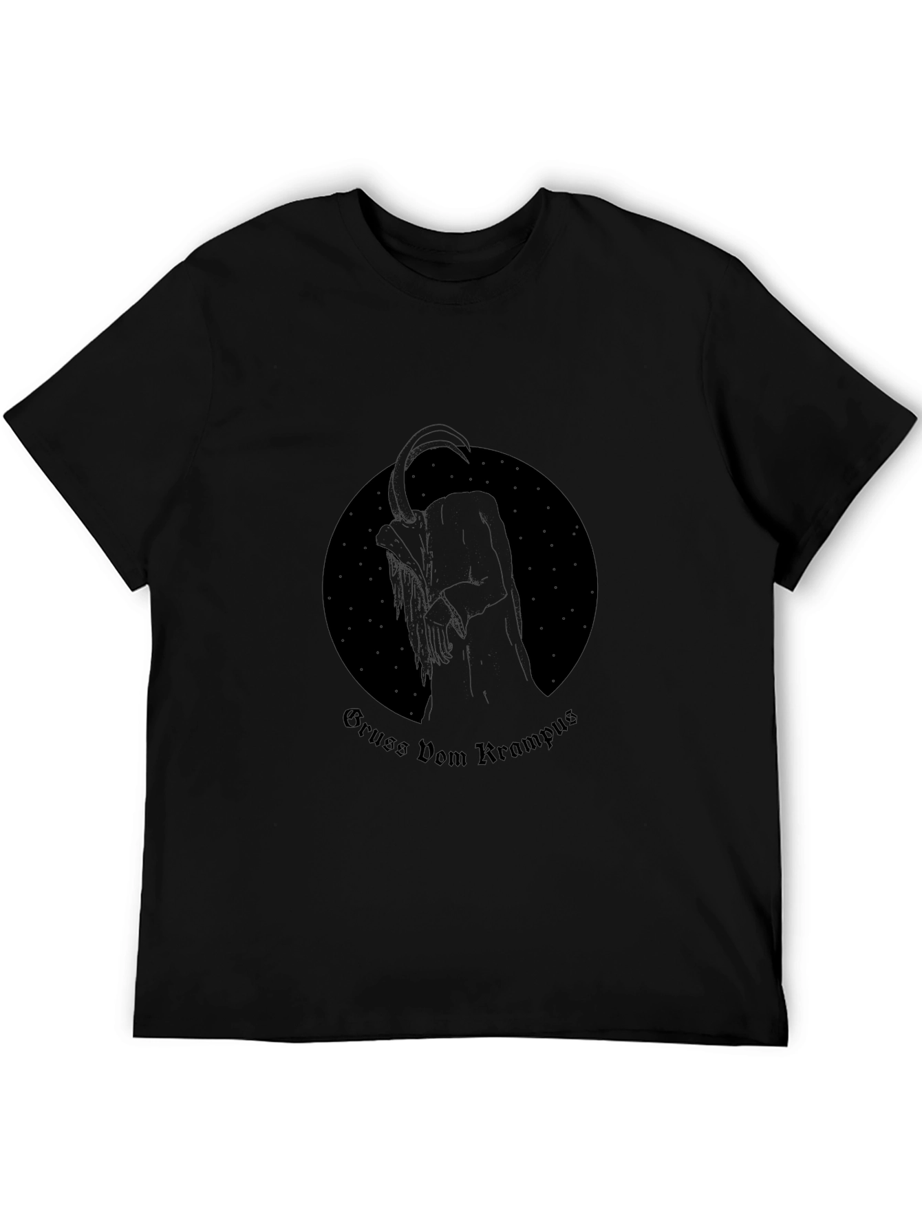 Gruss Vom Krampus Black T-Shirt