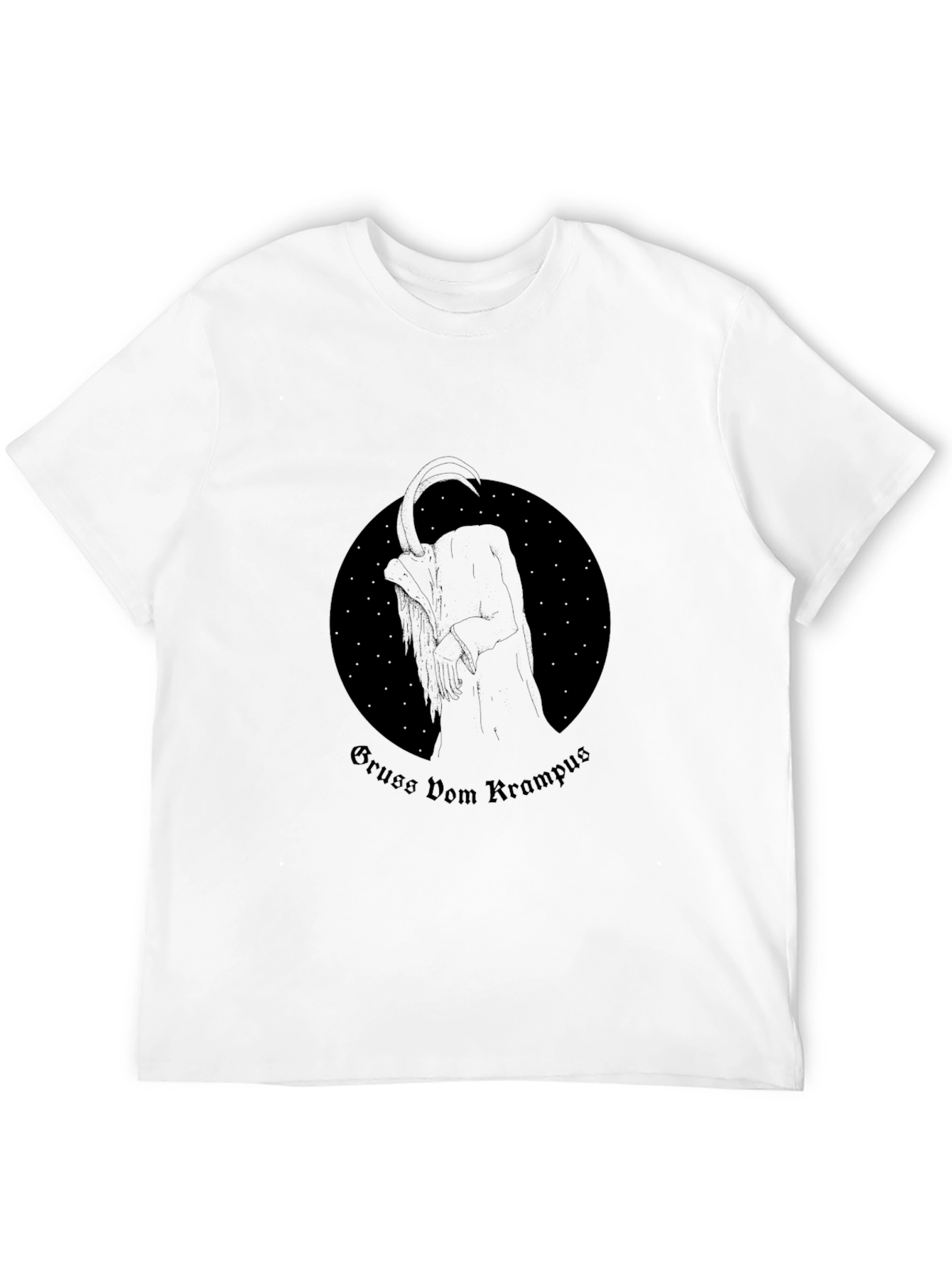 Gruss Vom Krampus Black T-Shirt