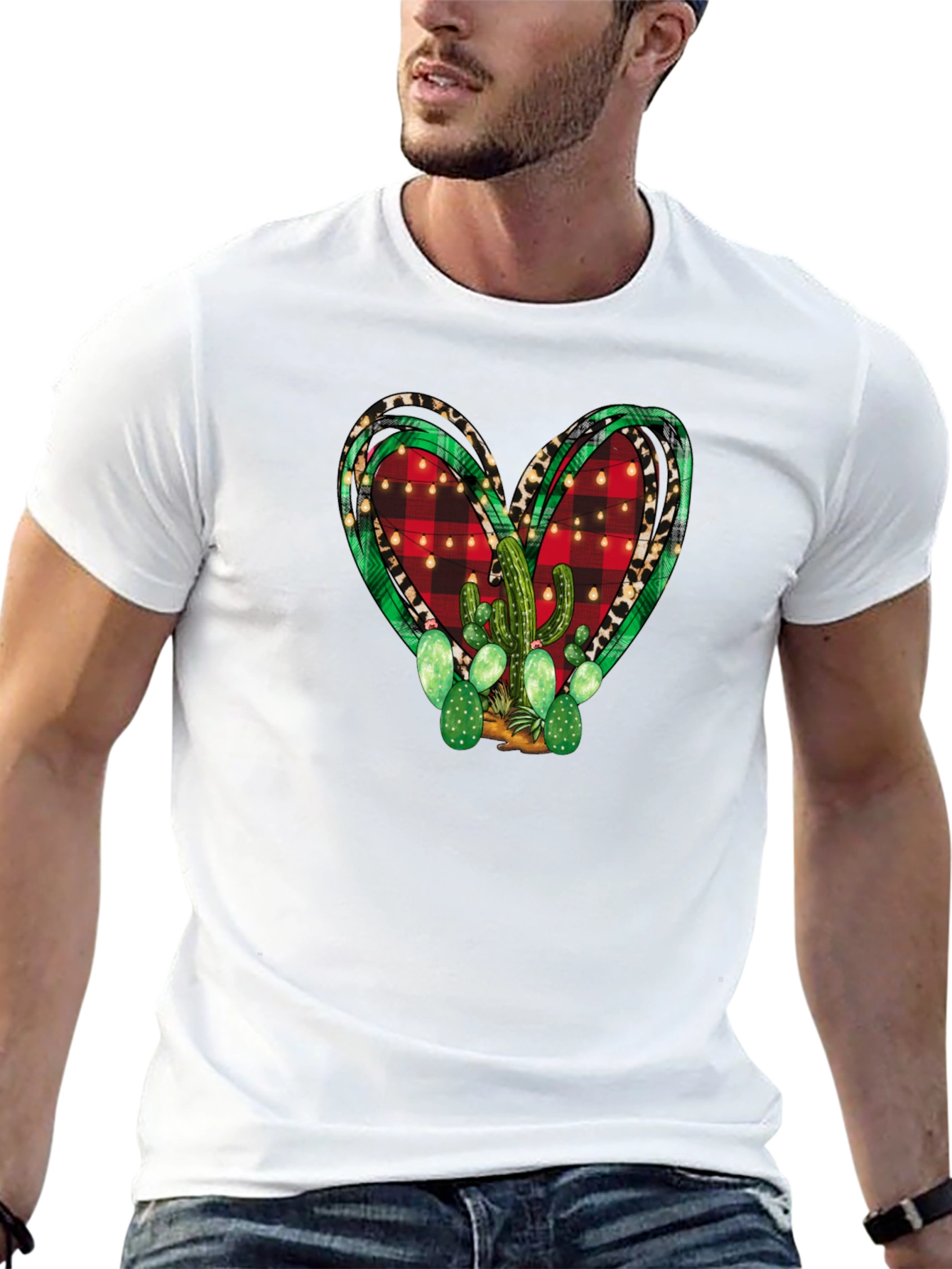 Cactus Heart Graphic Tee