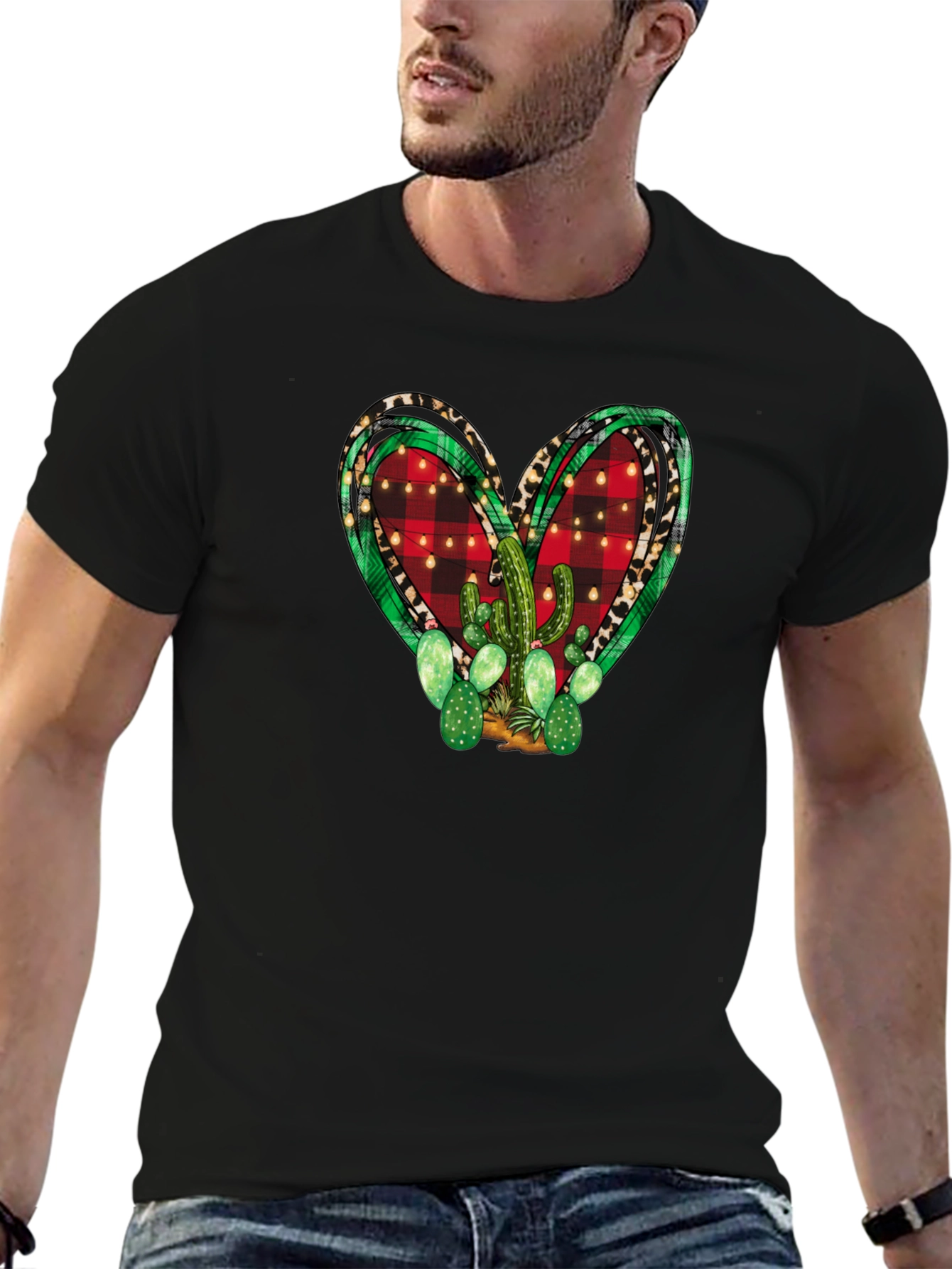 Cactus Heart Graphic Tee