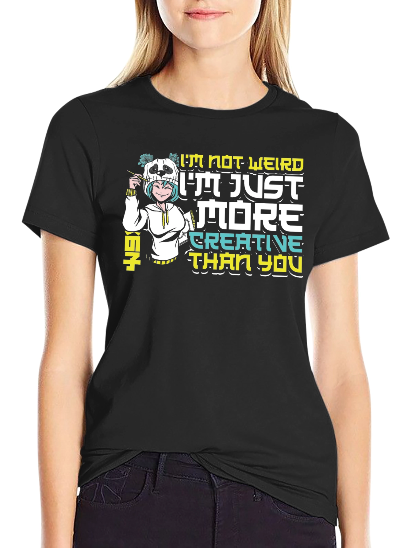 Creative Anime Graphic T-Shirt