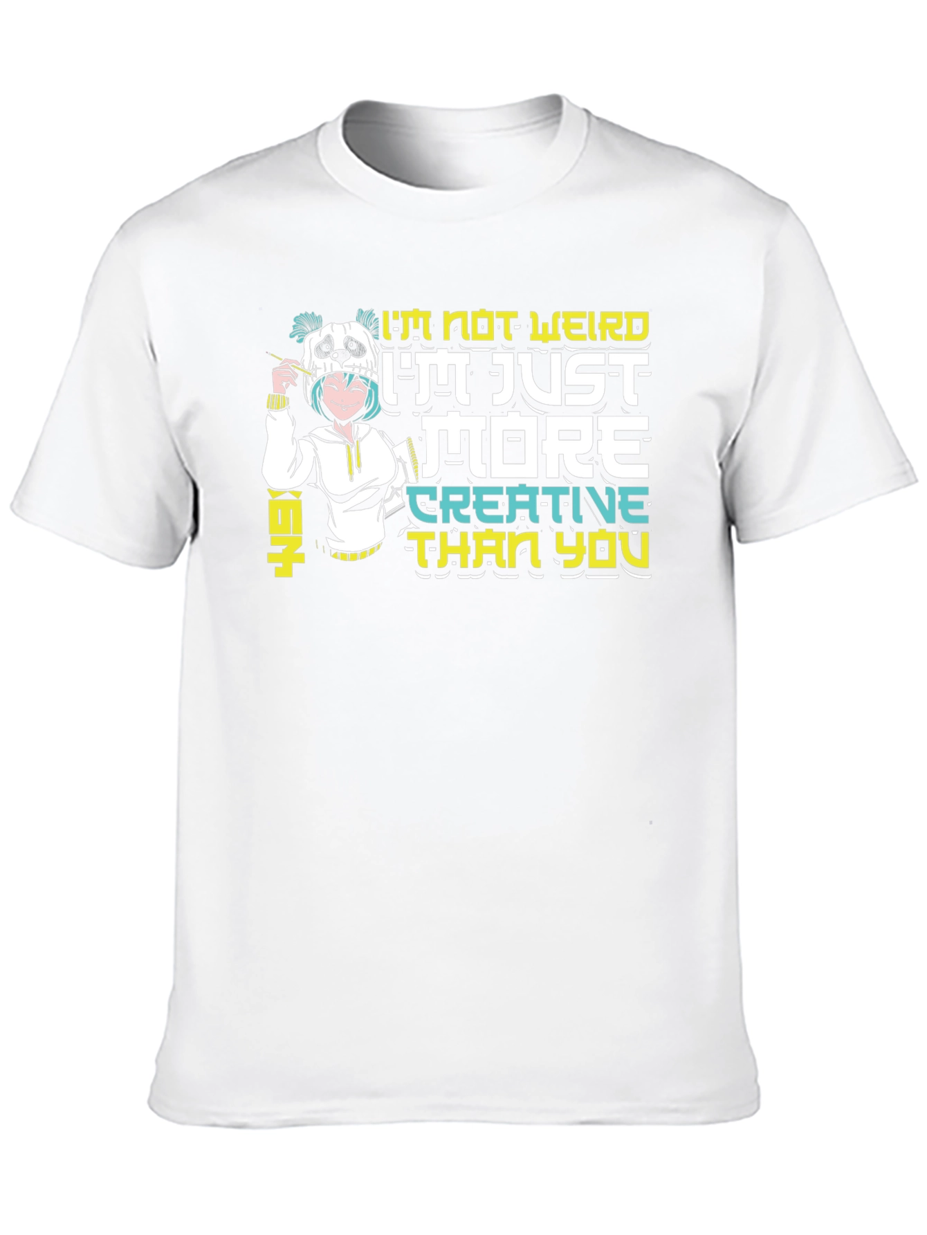 Creative Anime Graphic T-Shirt