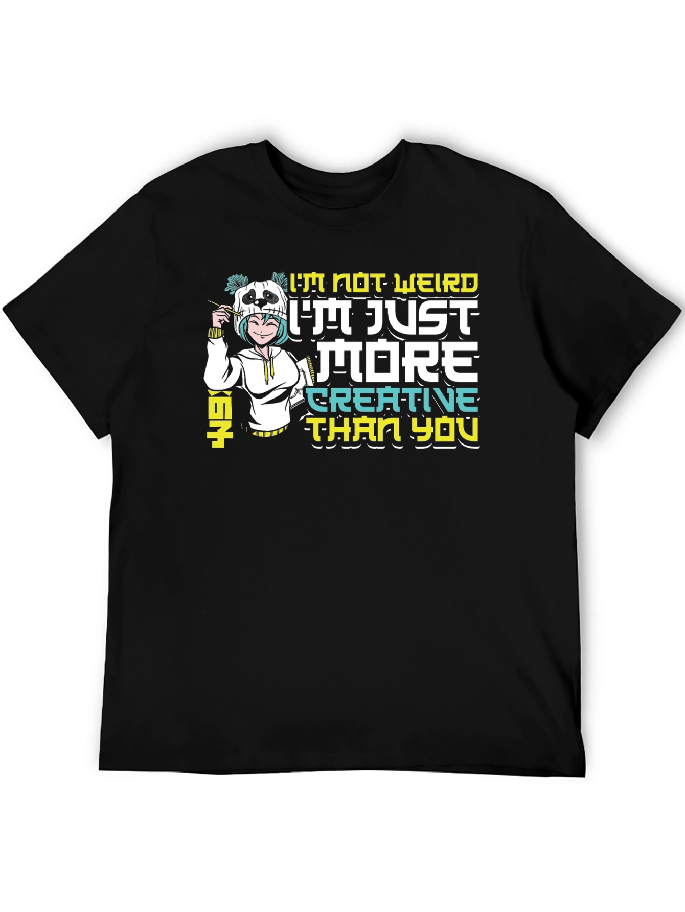 Creative Anime Graphic T-Shirt