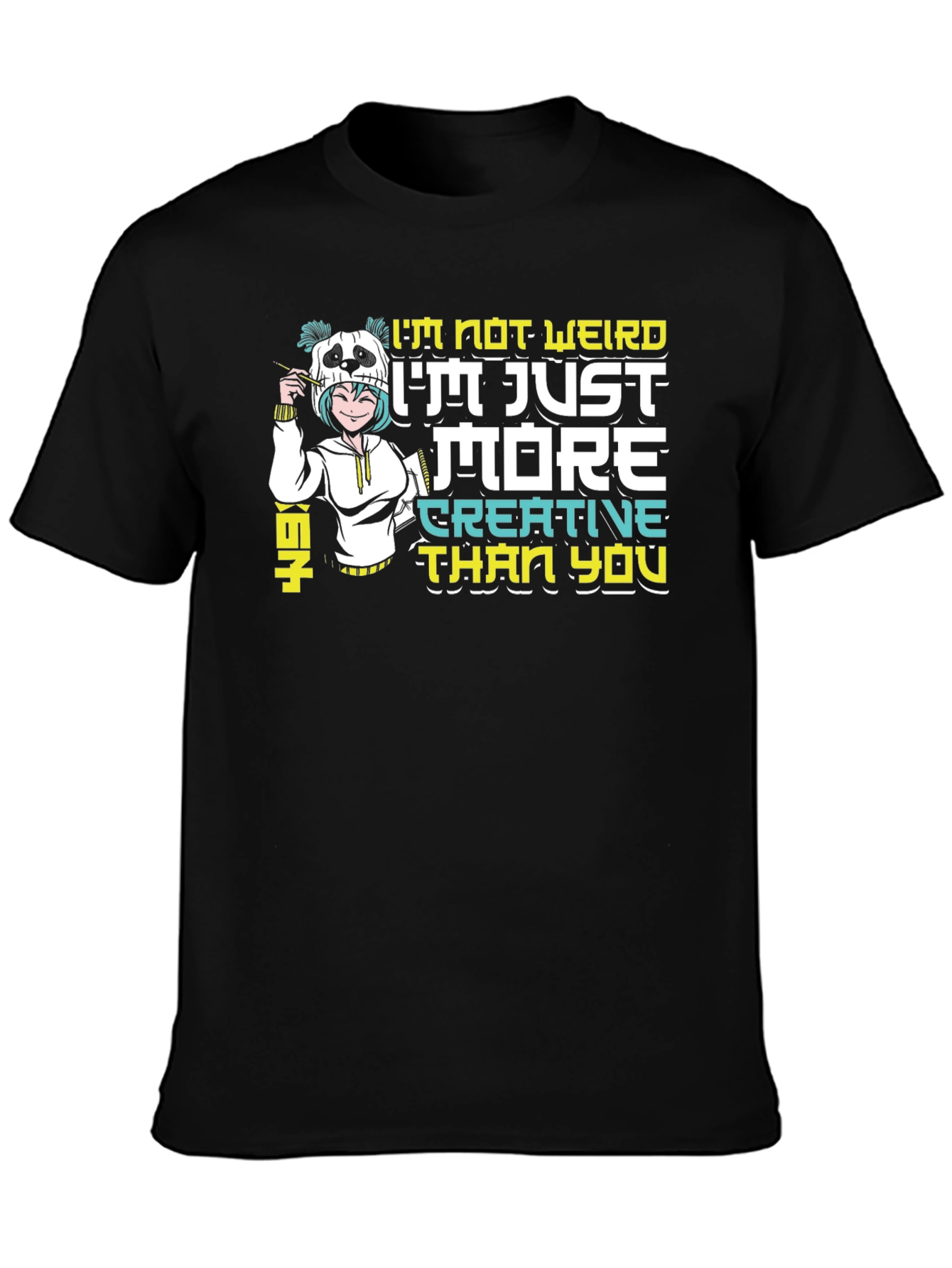 Creative Anime Graphic T-Shirt
