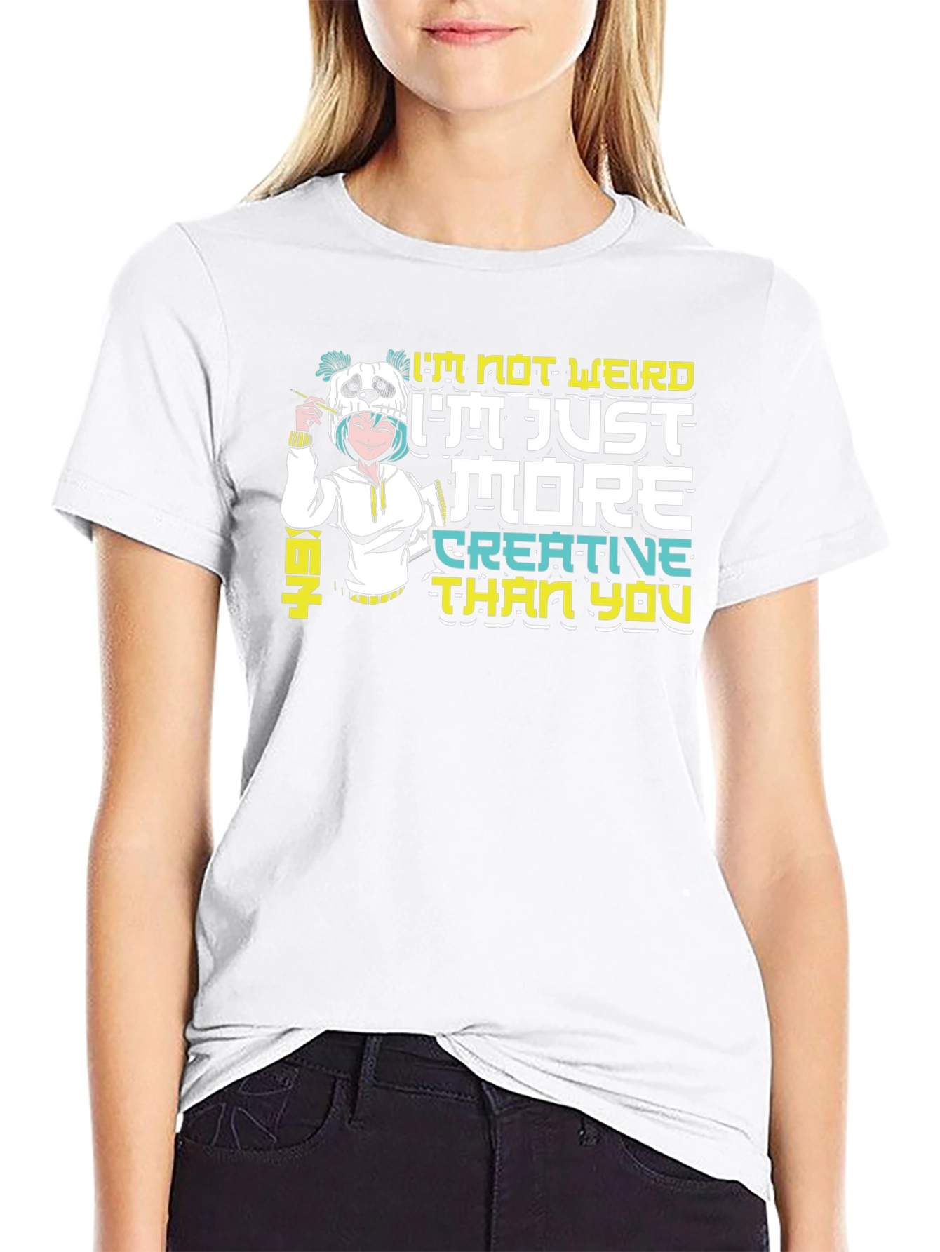 Creative Anime Graphic T-Shirt