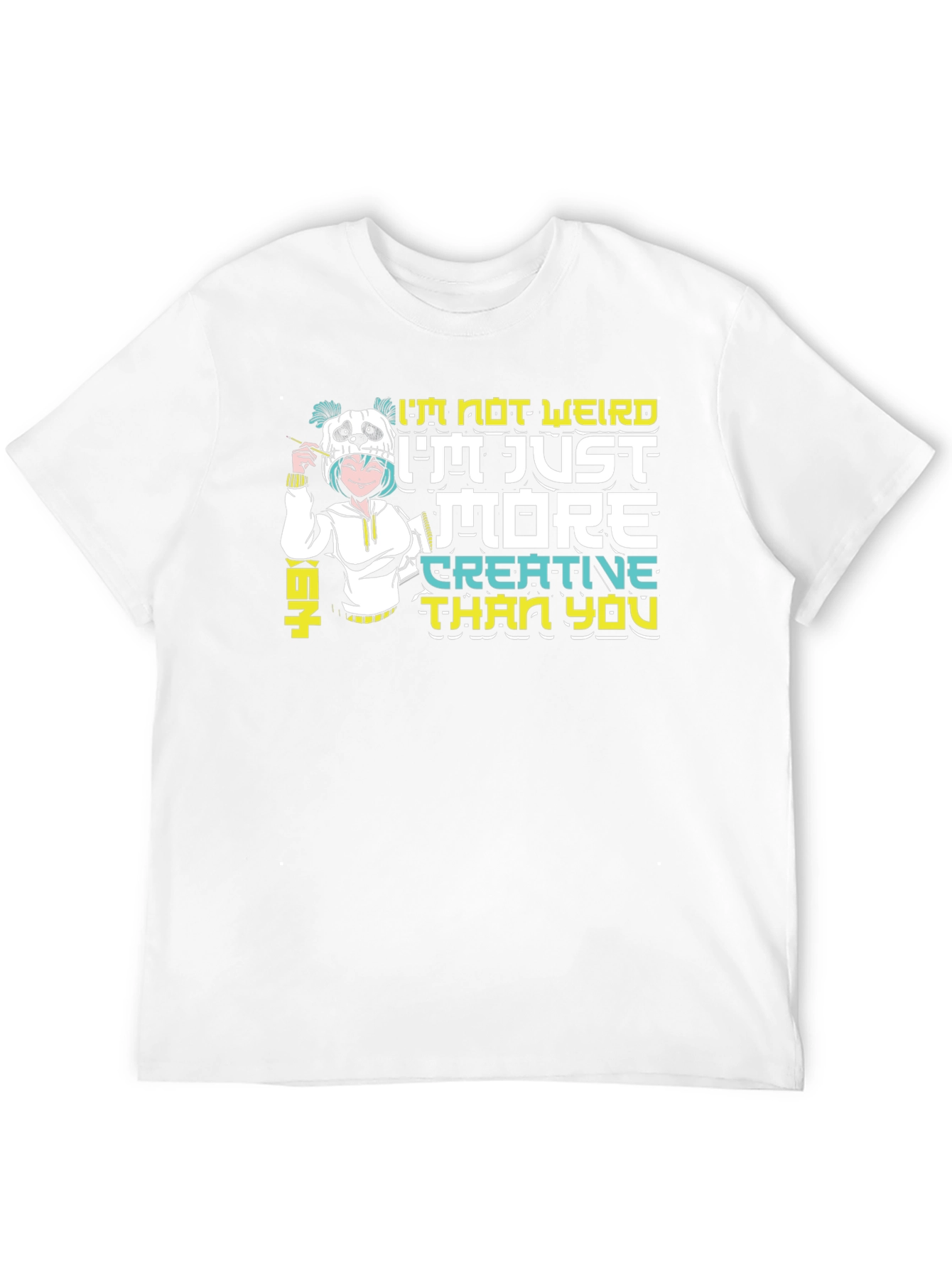 Creative Anime Graphic T-Shirt