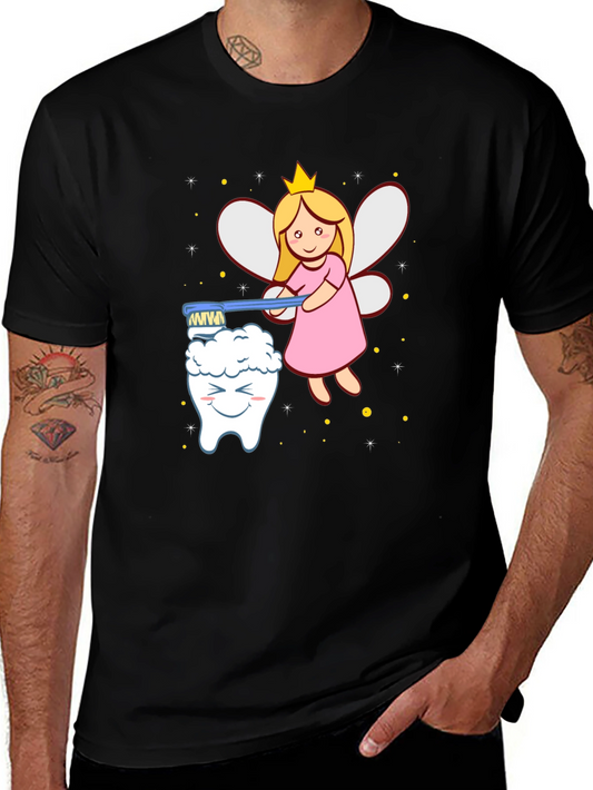 Dental Fairy Graphic Tee - Brush Your Teeth!