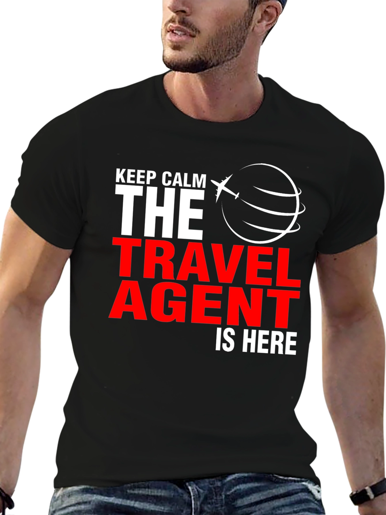 Travel Agent T-Shirt - Keep Calm Tee