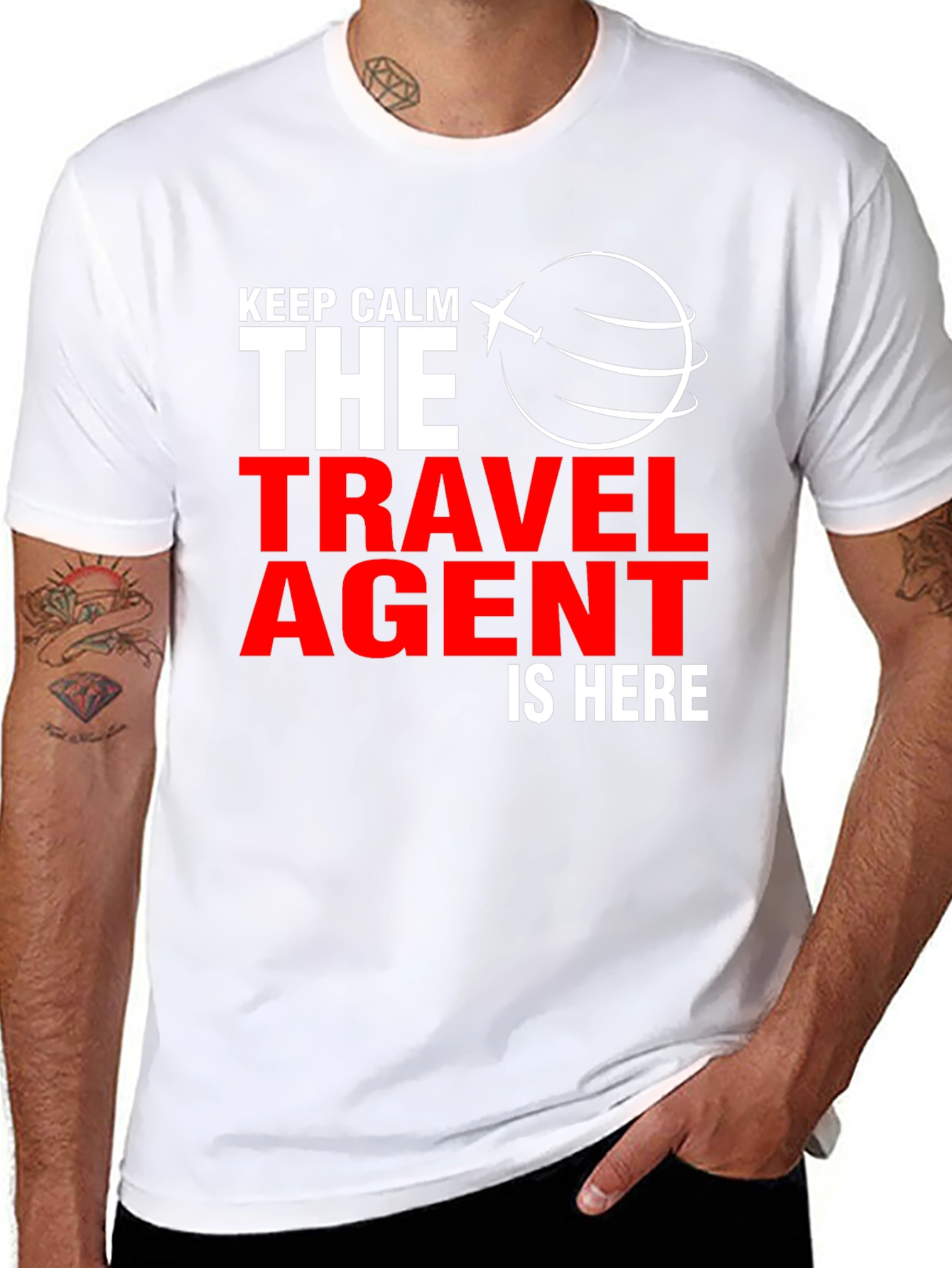 Travel Agent T-Shirt - Keep Calm Tee