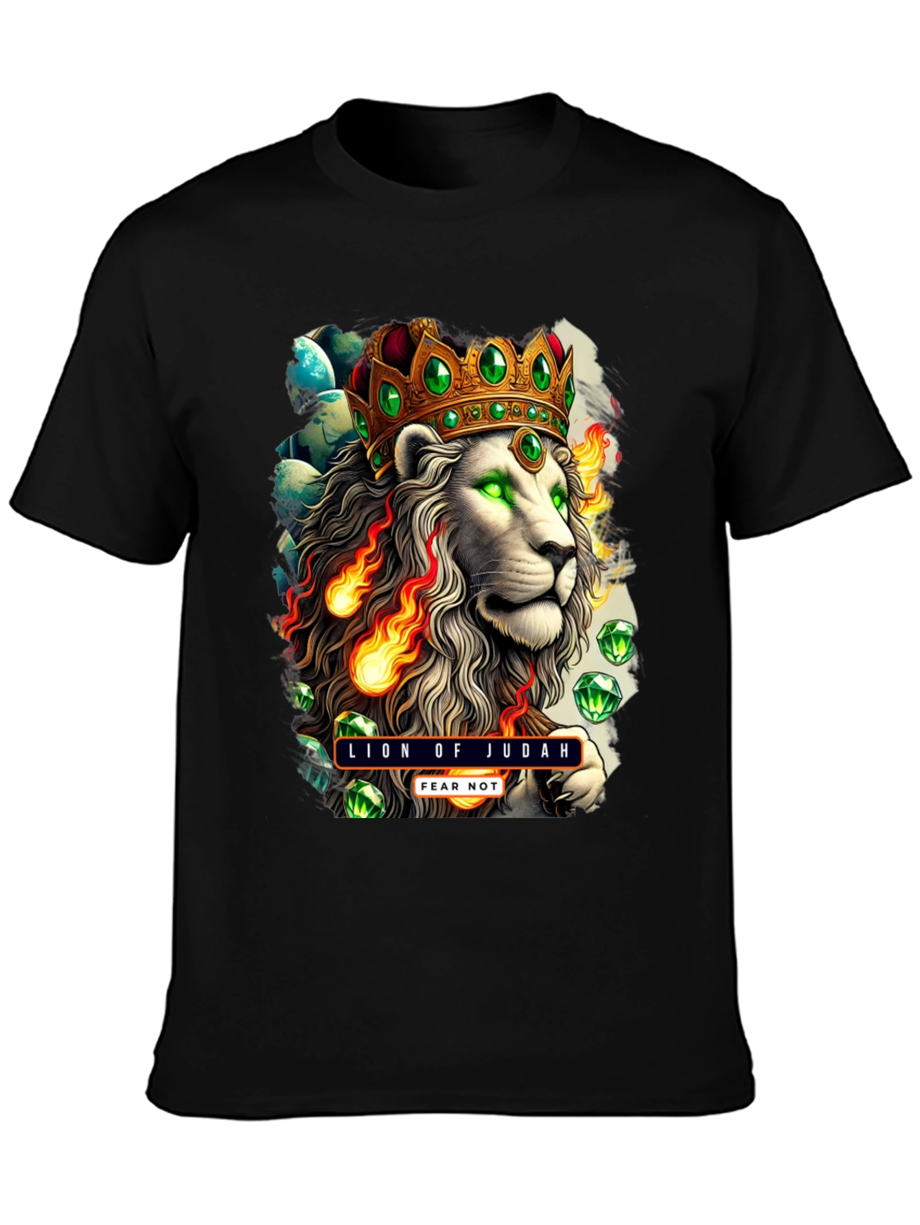 Lion of Judah T-Shirt - Fear Not Graphic Tee