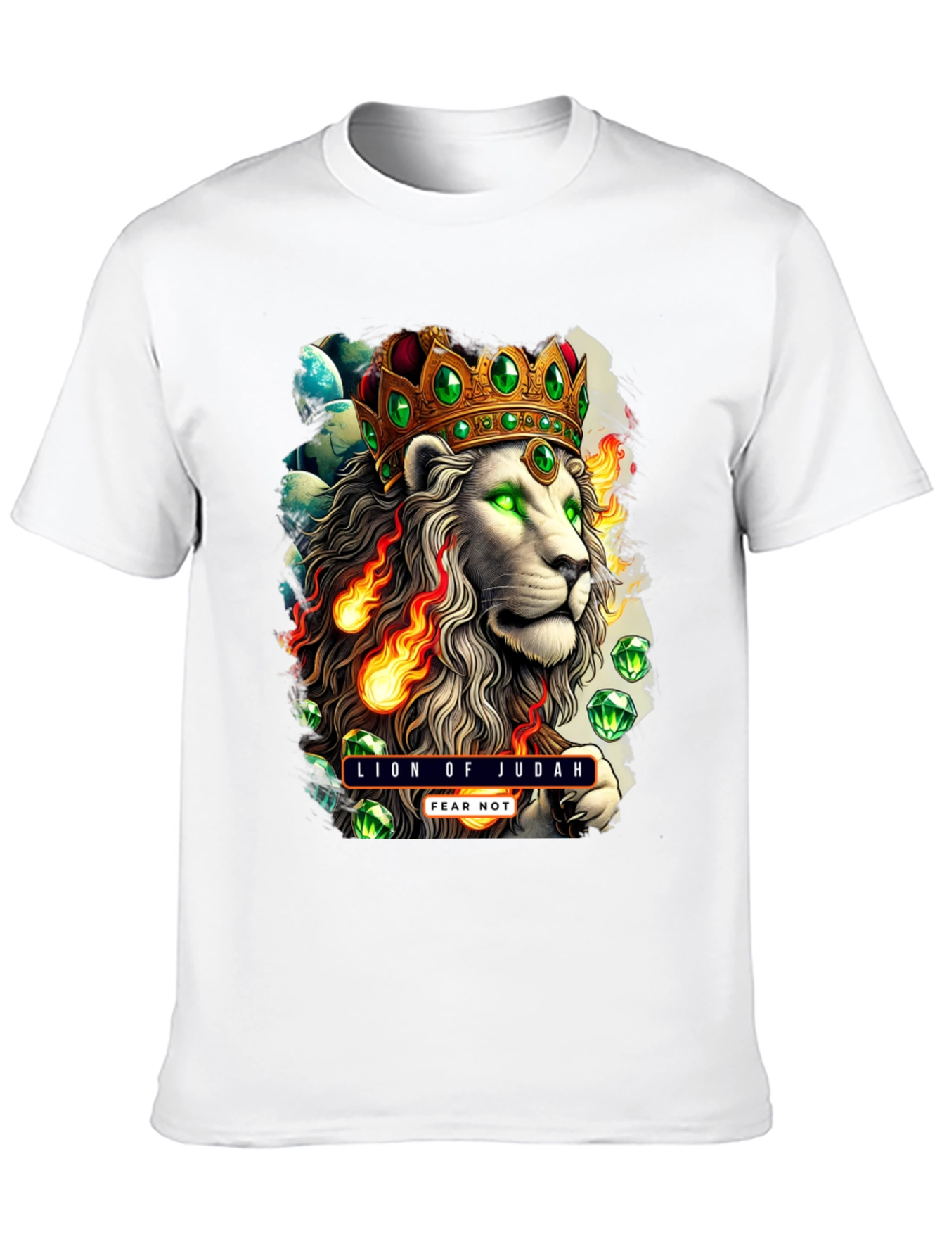 Lion of Judah T-Shirt - Fear Not Graphic Tee