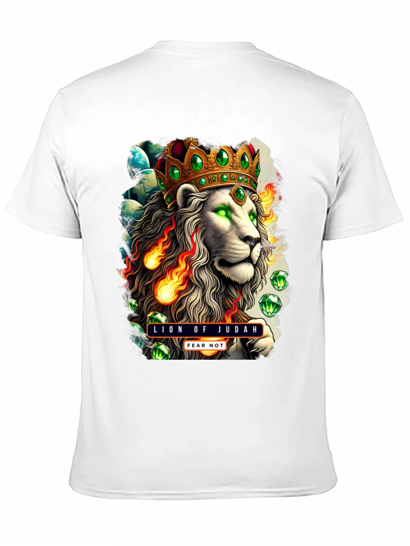 Lion of Judah T-Shirt - Fear Not Graphic Tee
