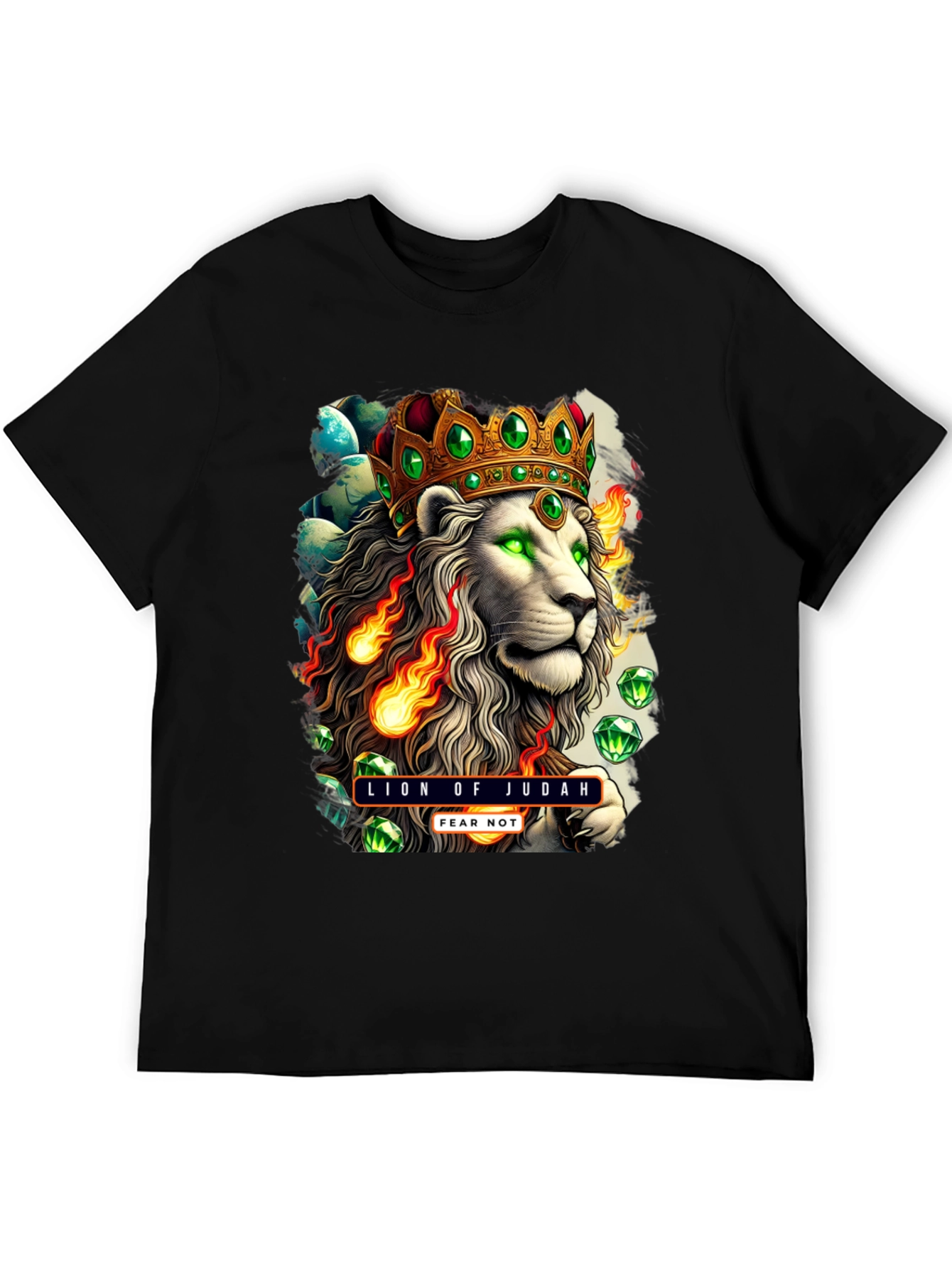 Lion of Judah T-Shirt - Fear Not Graphic Tee