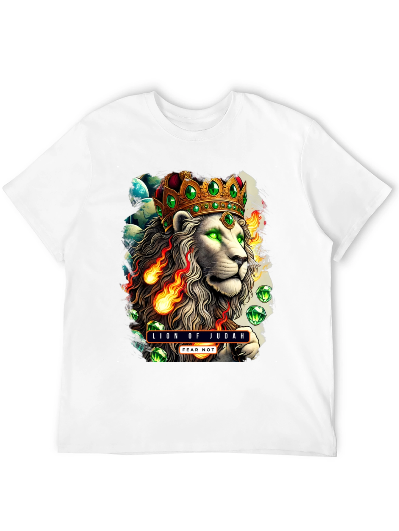 Lion of Judah T-Shirt - Fear Not Graphic Tee