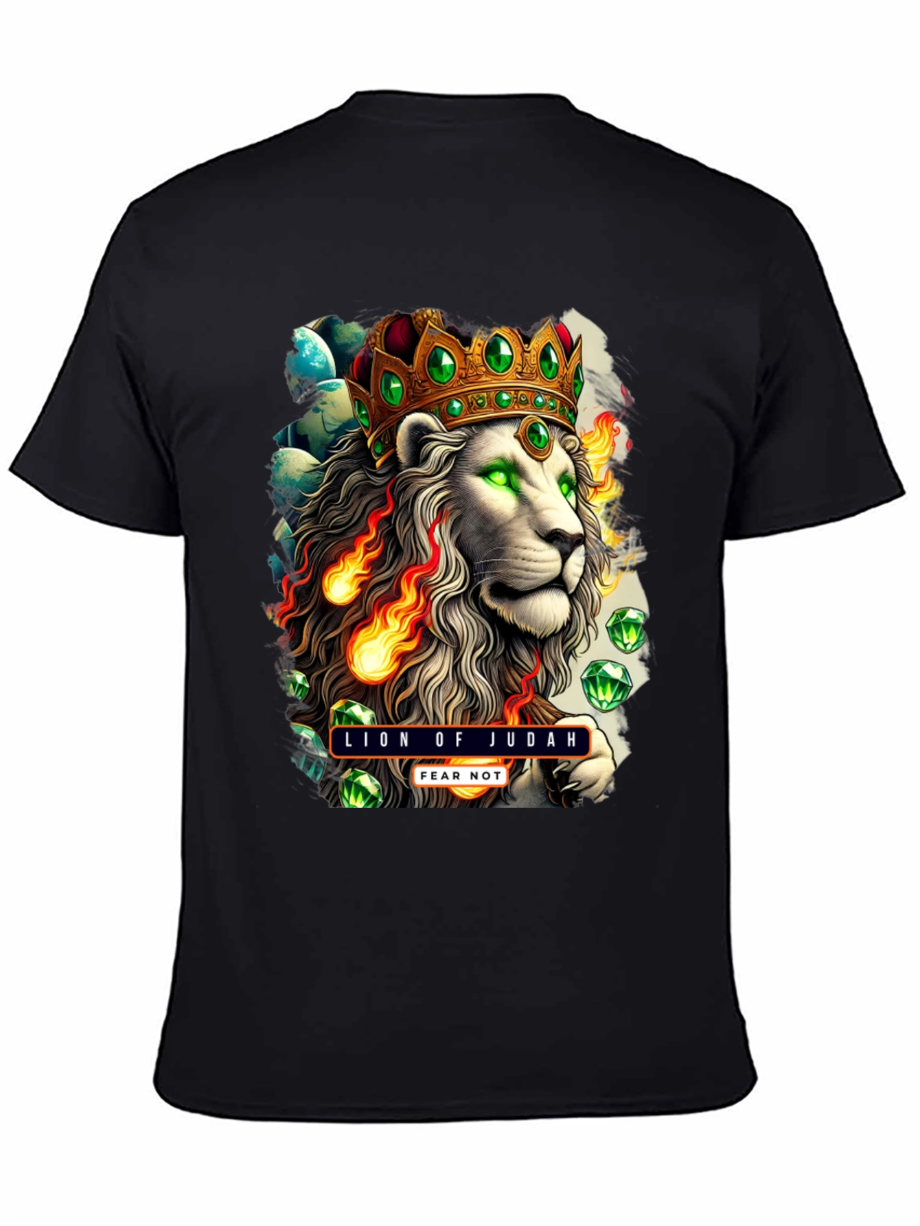 Lion of Judah T-Shirt - Fear Not Graphic Tee
