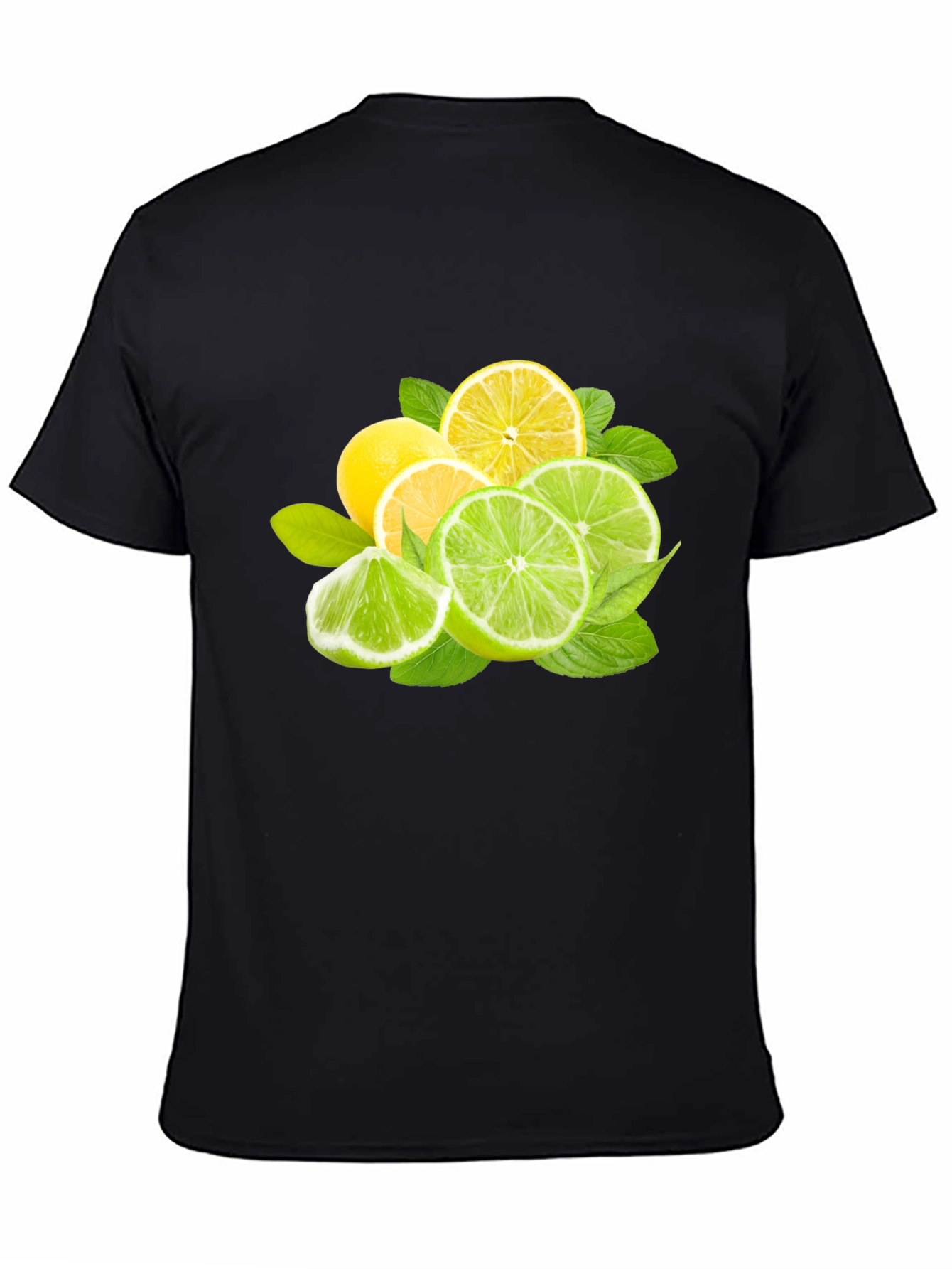 Citrus Fresh Graphic Tee - Black T-Shirt