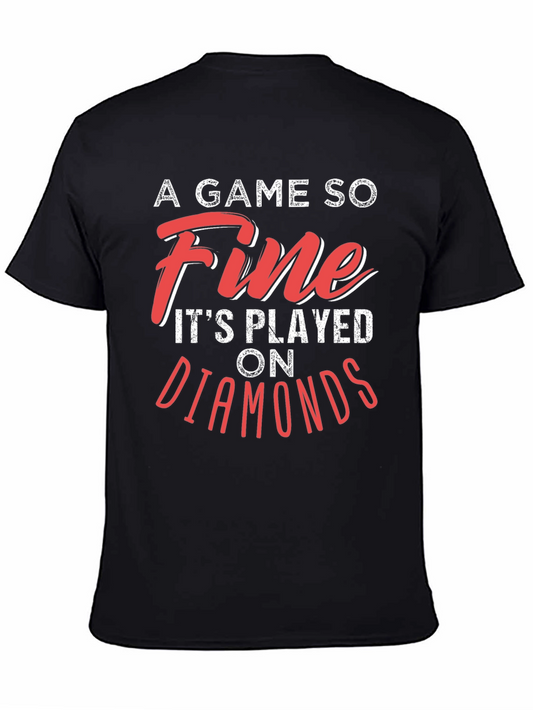 A Game So Fine Mens Graphic T-Shirt