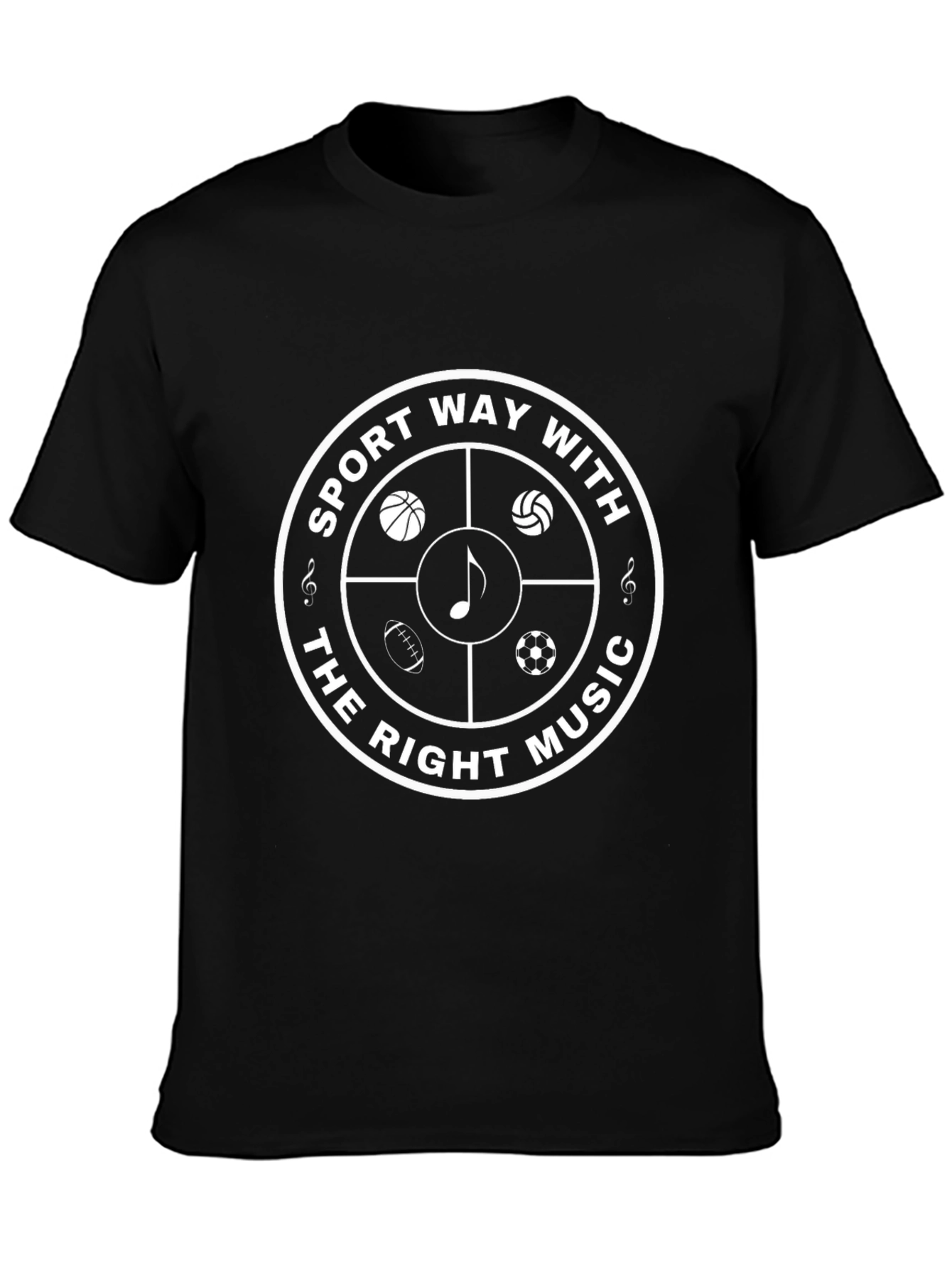 Sport Way With Music Graphic Tee