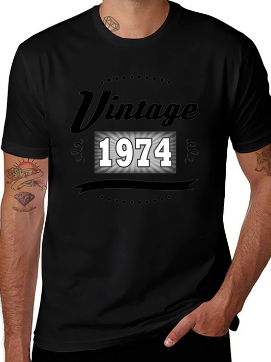 Vintage 1974 T-Shirt - Classic Birthday Gift