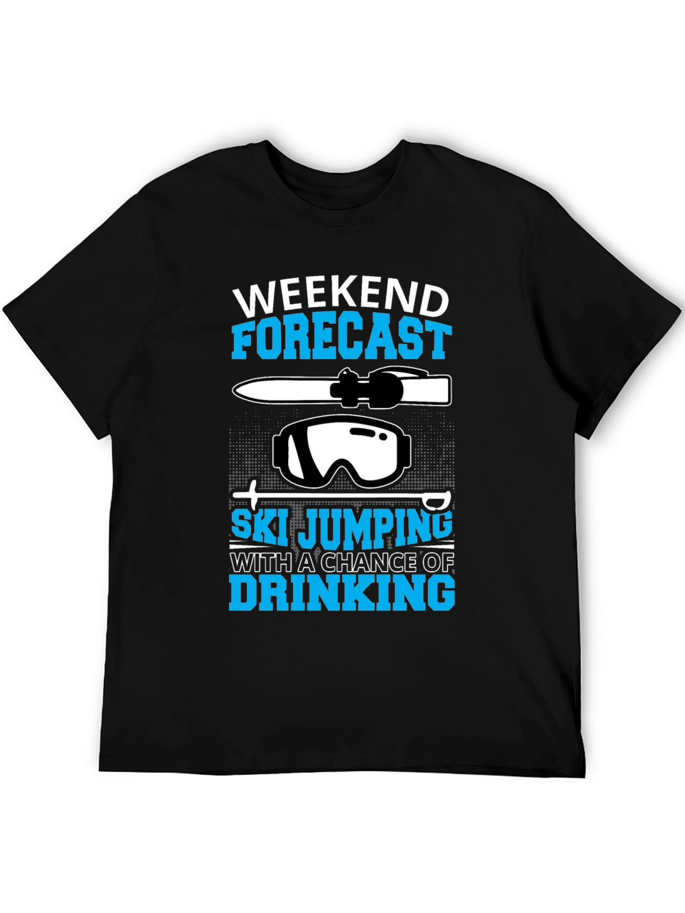 Weekend Forecast Ski Jumping T-Shirt