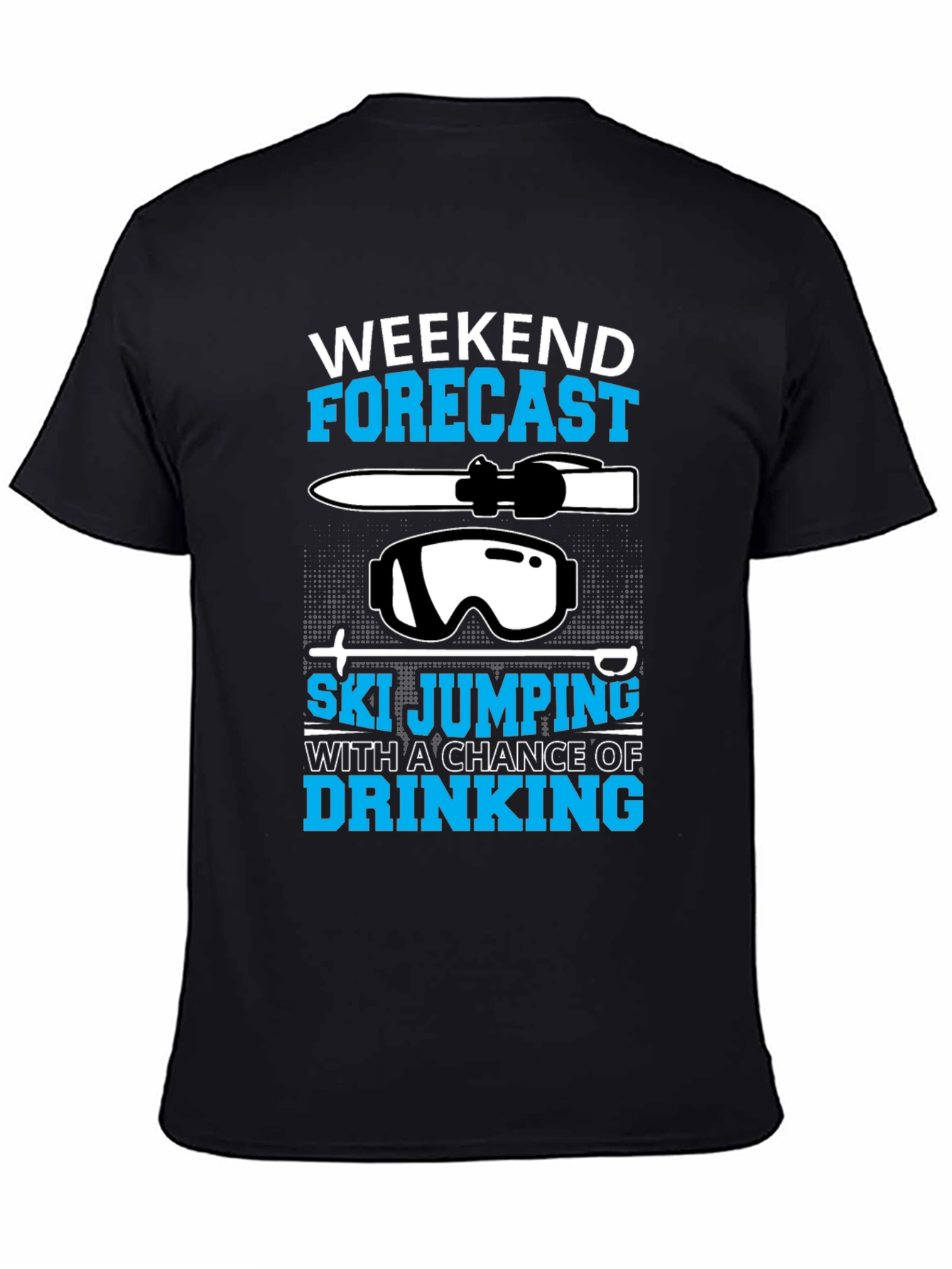 Weekend Forecast Ski Jumping T-Shirt