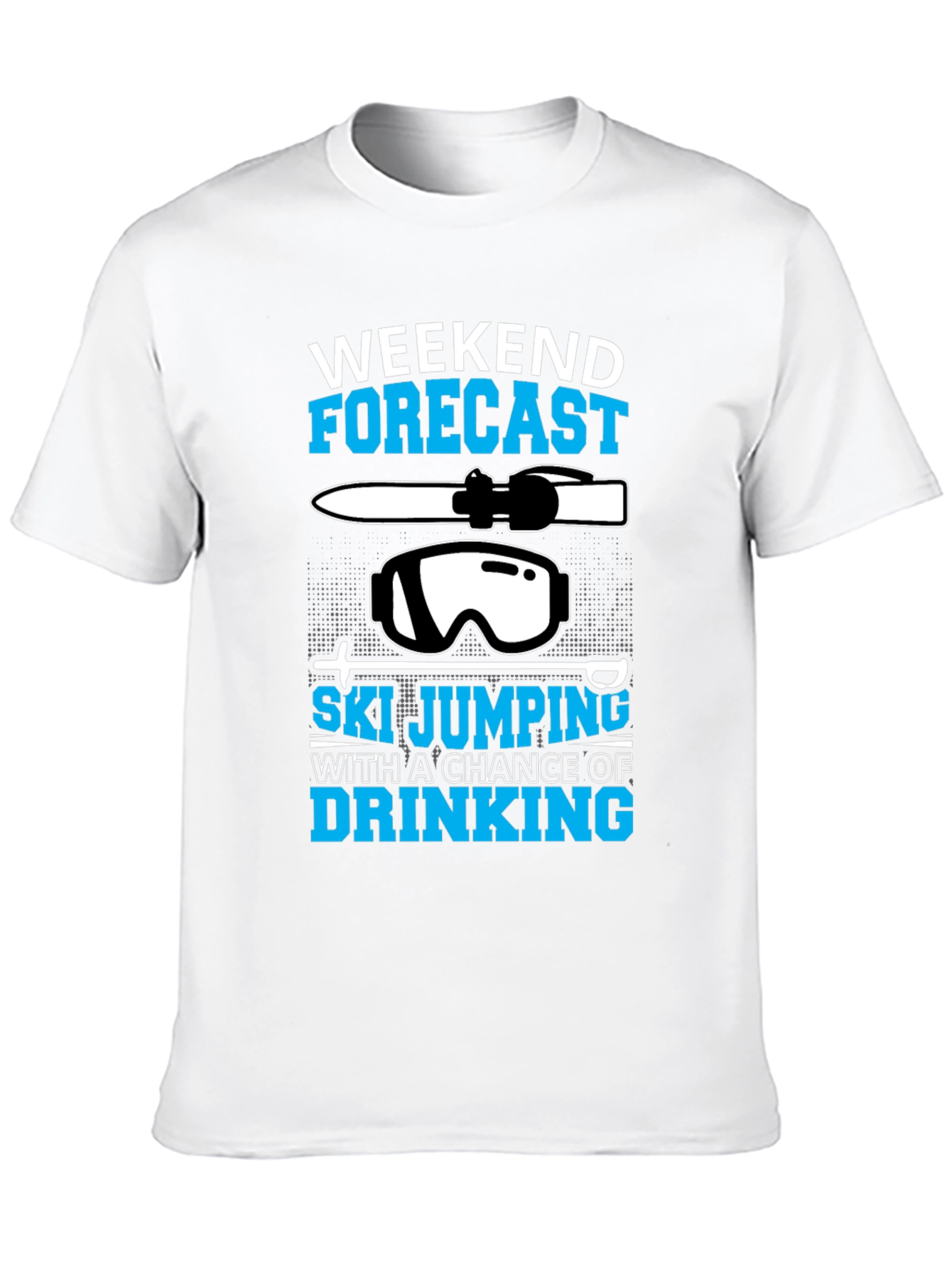 Weekend Forecast Ski Jumping T-Shirt
