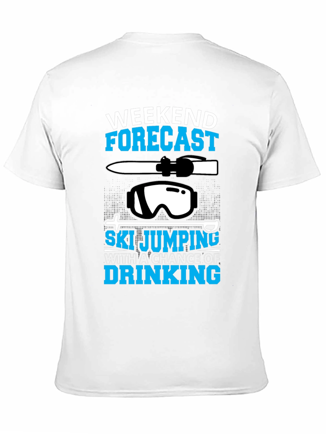 Weekend Forecast Ski Jumping T-Shirt
