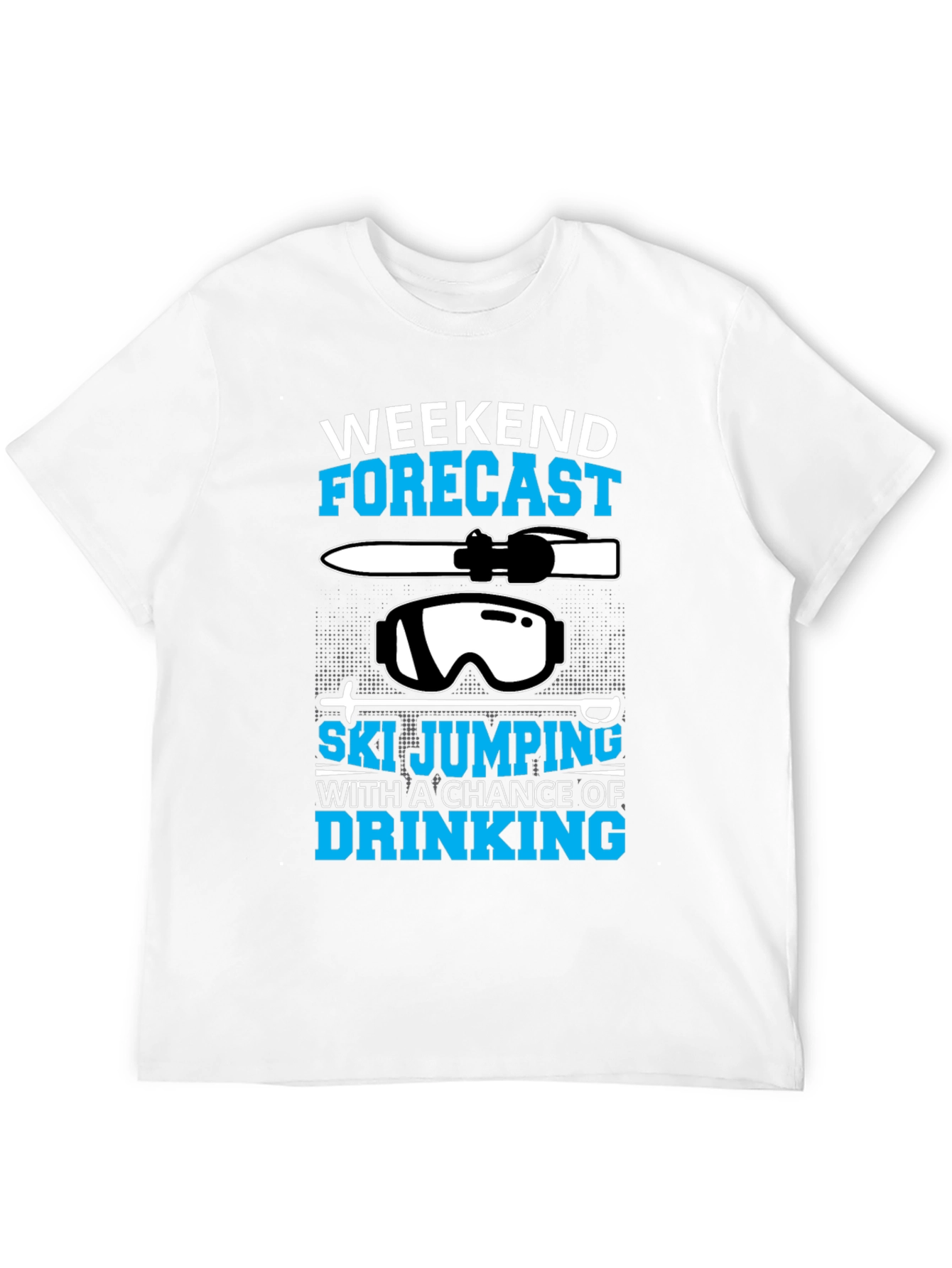 Weekend Forecast Ski Jumping T-Shirt