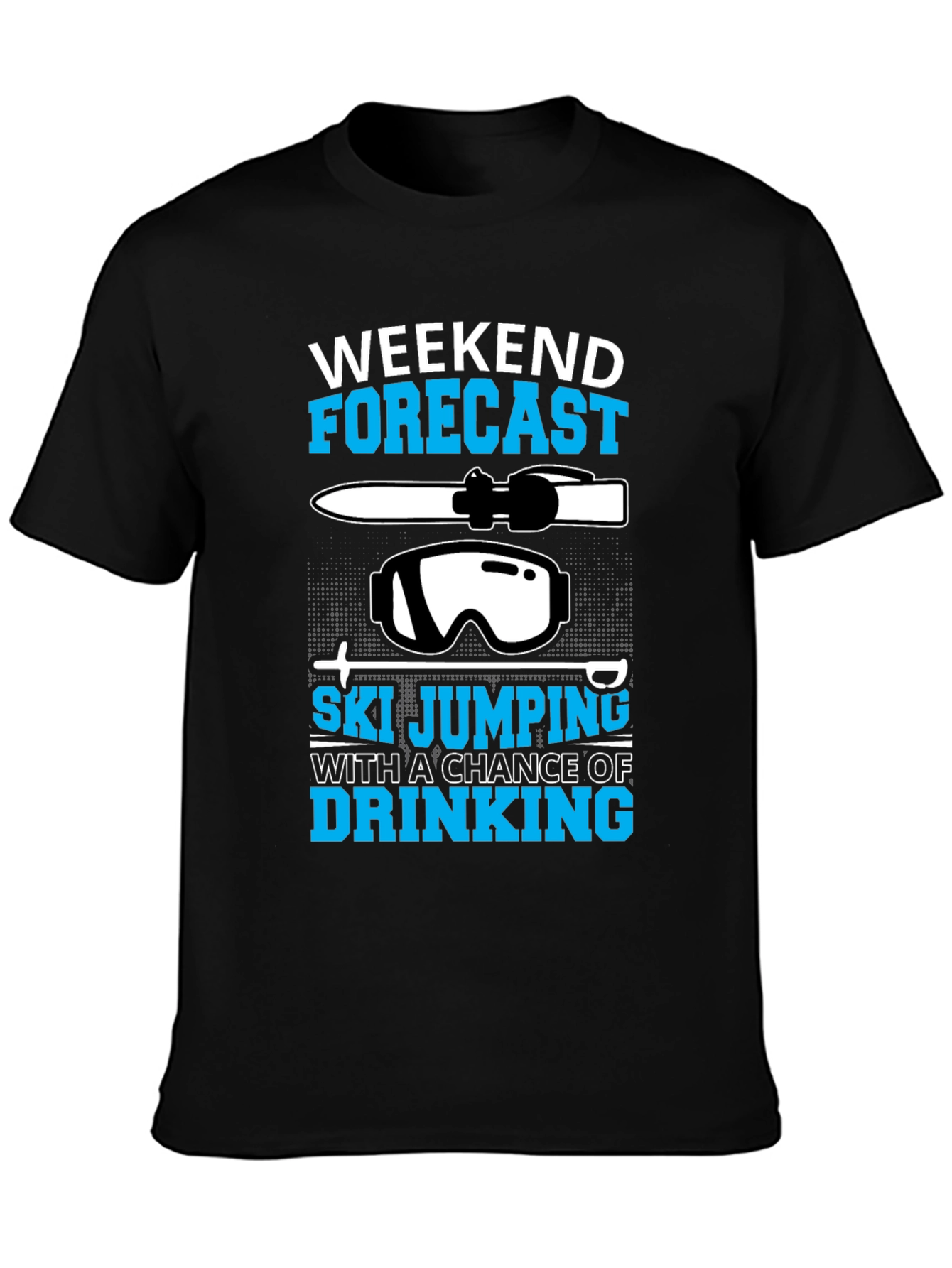 Weekend Forecast Ski Jumping T-Shirt
