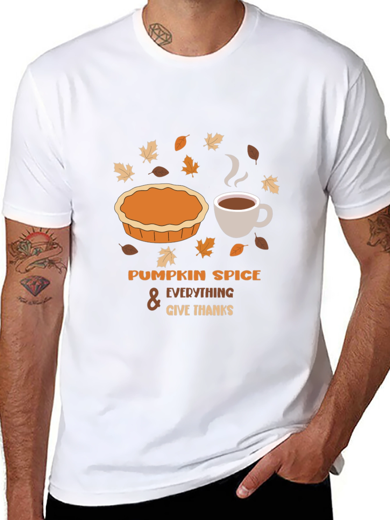 Pumpkin Spice & Everything Thanksgiving T-Shirt