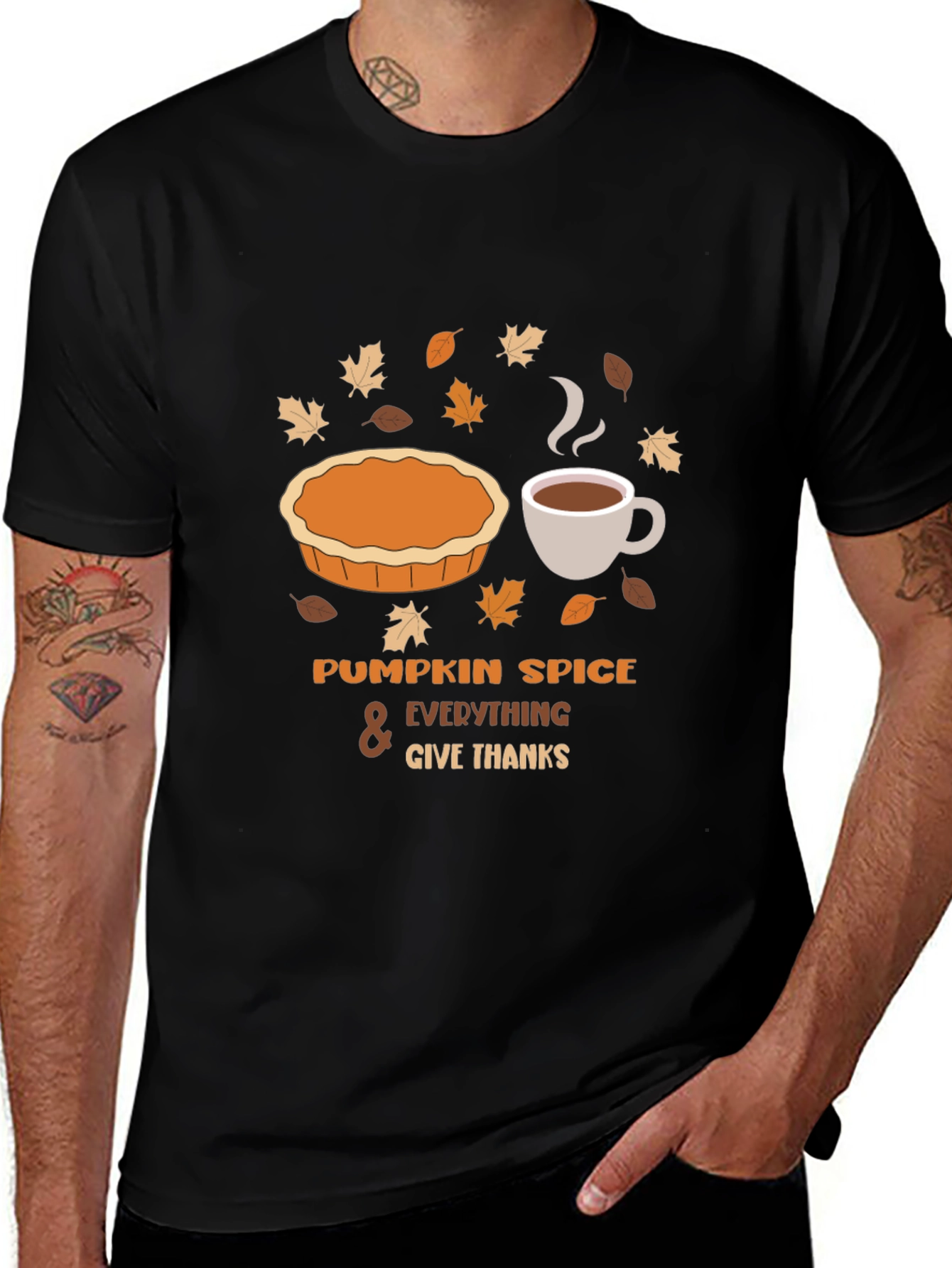 Pumpkin Spice & Everything Thanksgiving T-Shirt