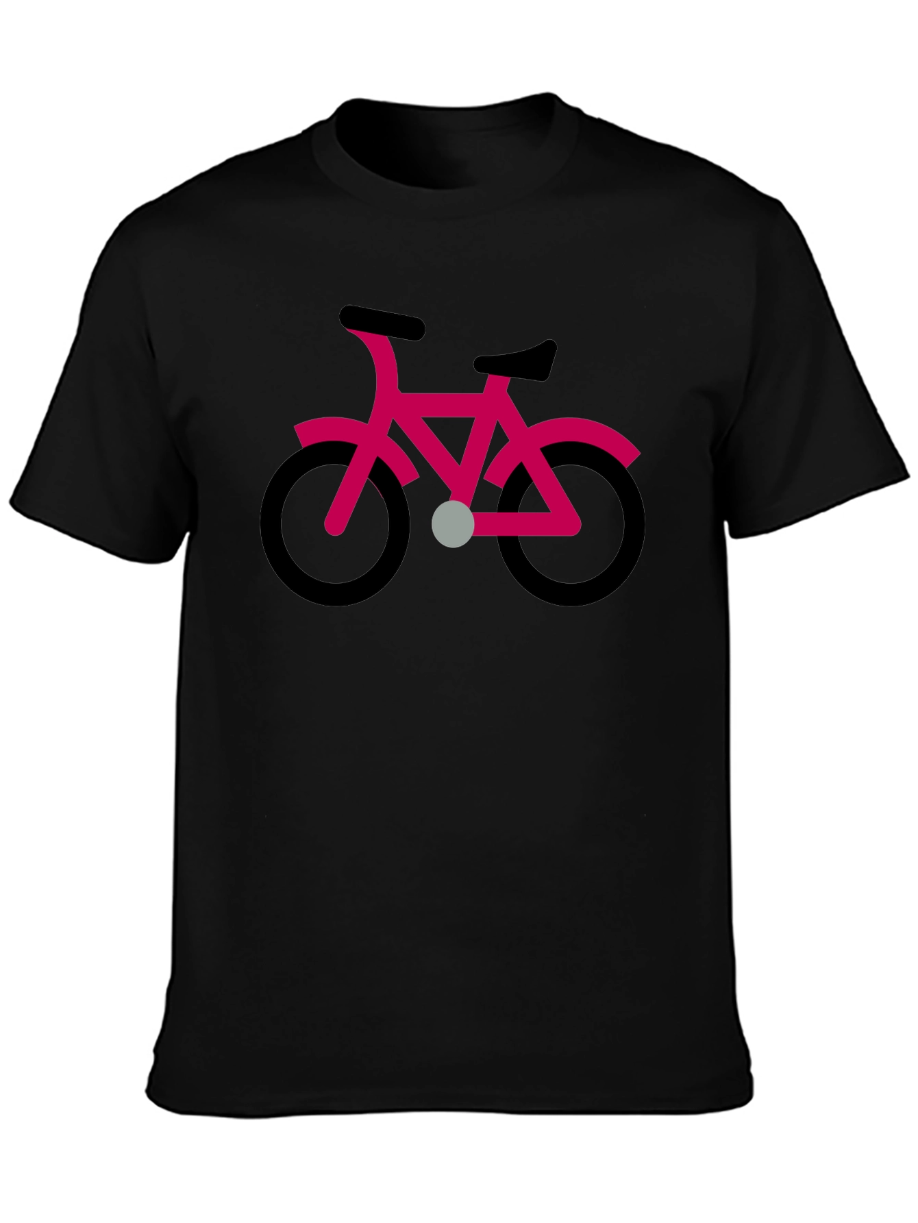 Mens Graphic Tee - Retro Bike Design