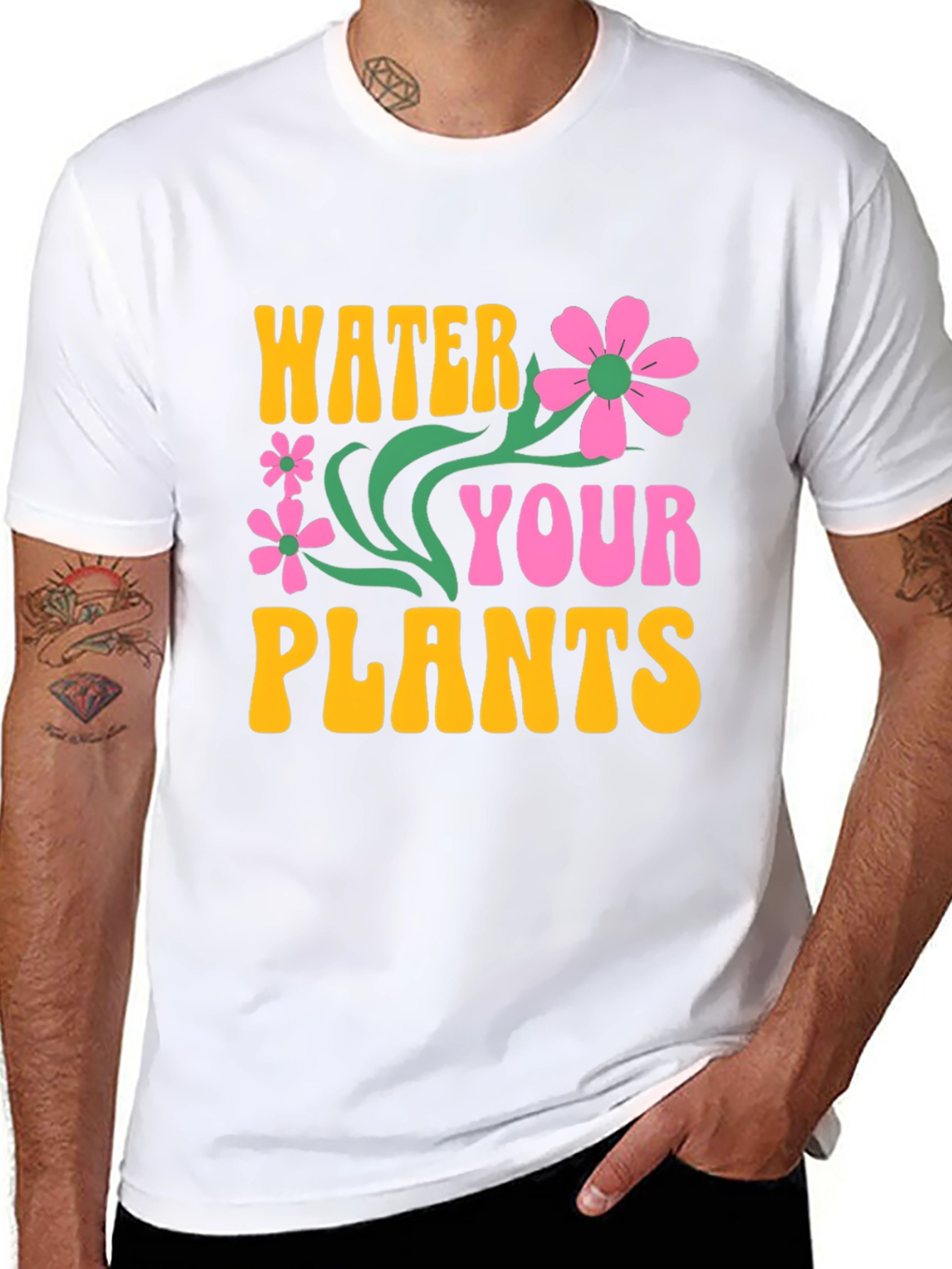 Water Your Plants Graphic T-Shirt