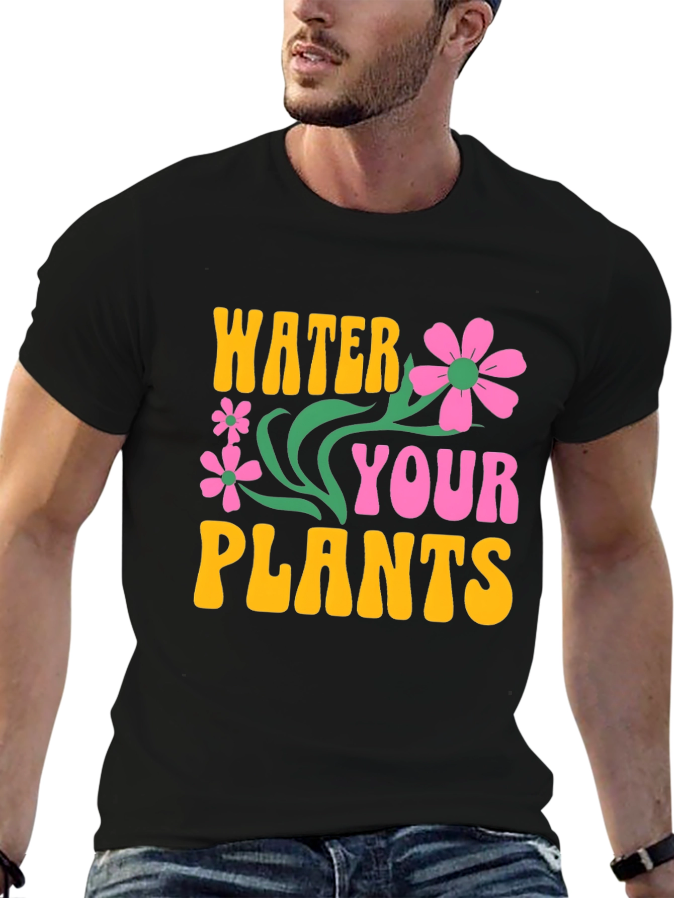 Water Your Plants Graphic T-Shirt