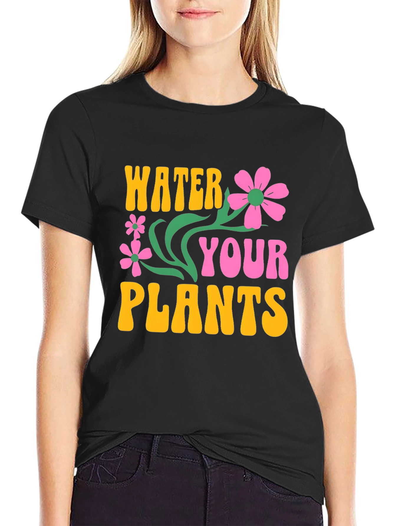 Water Your Plants Graphic T-Shirt