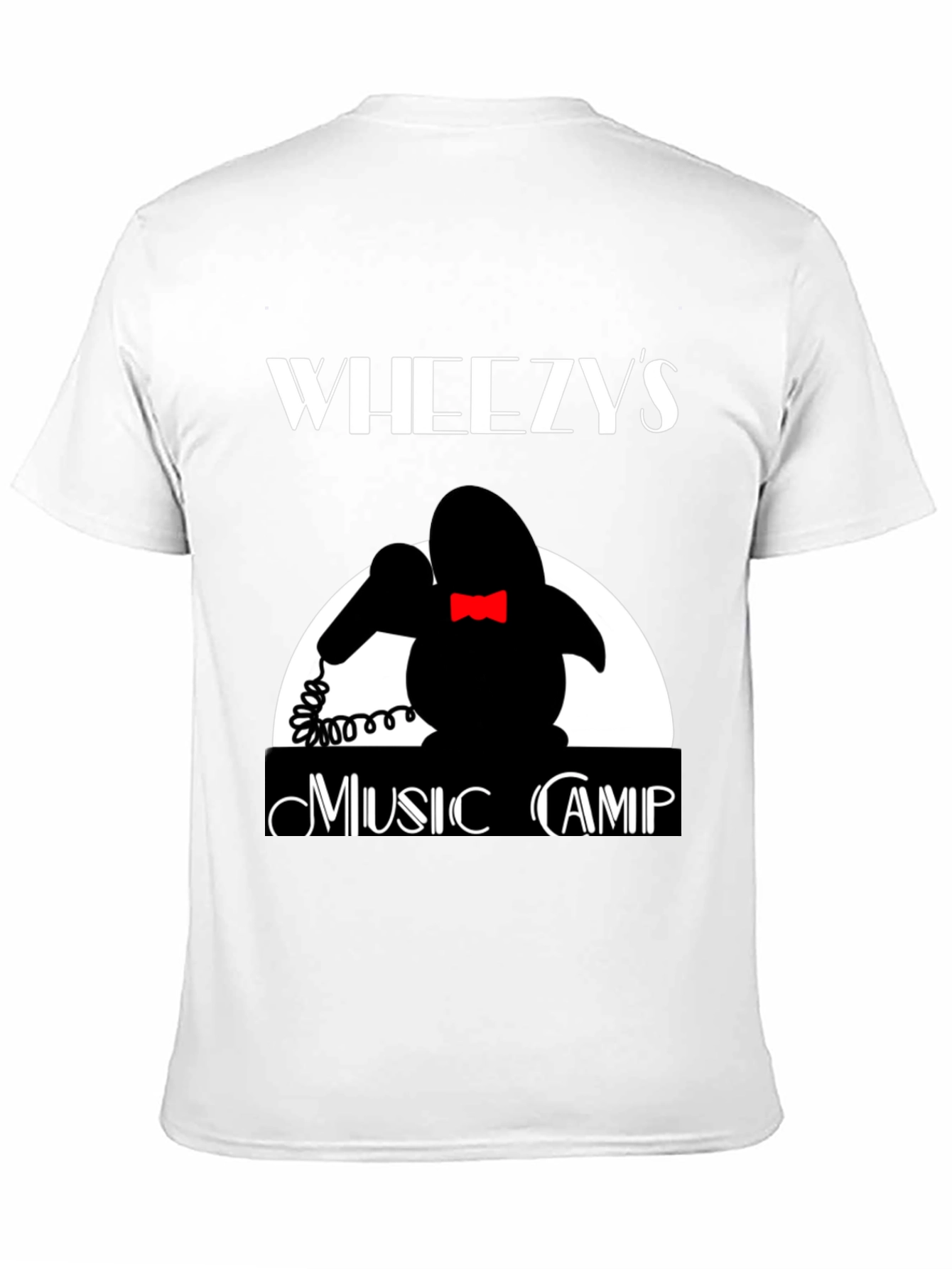 Wheezys Music Camp T-Shirt - Retro Design