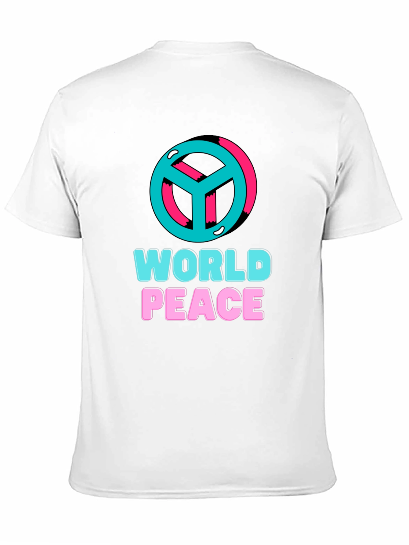World Peace Graphic T-Shirt - Black
