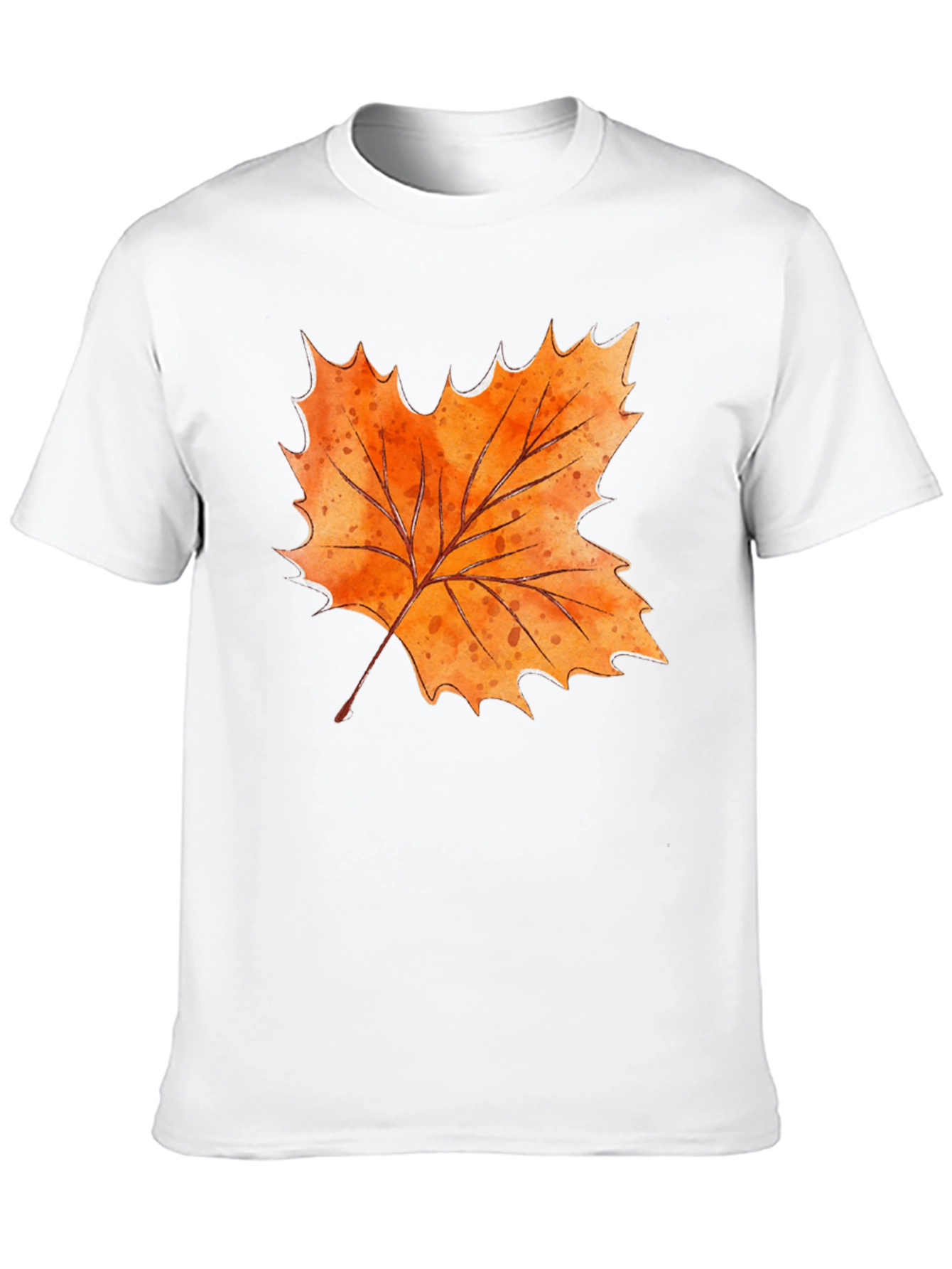 Autumn Leaf Graphic T-Shirt - Fall Season Style