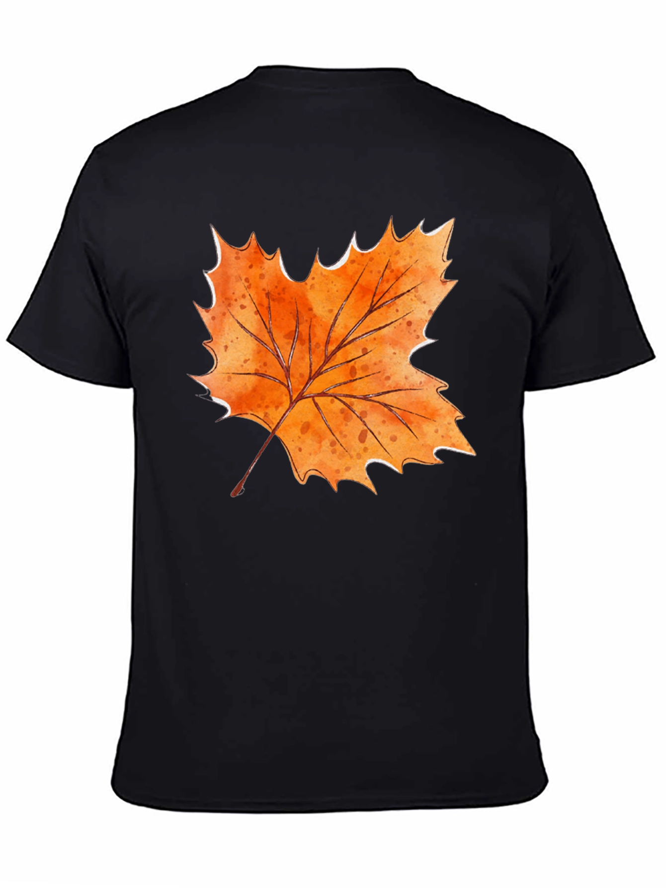 Autumn Leaf Graphic T-Shirt - Fall Season Style