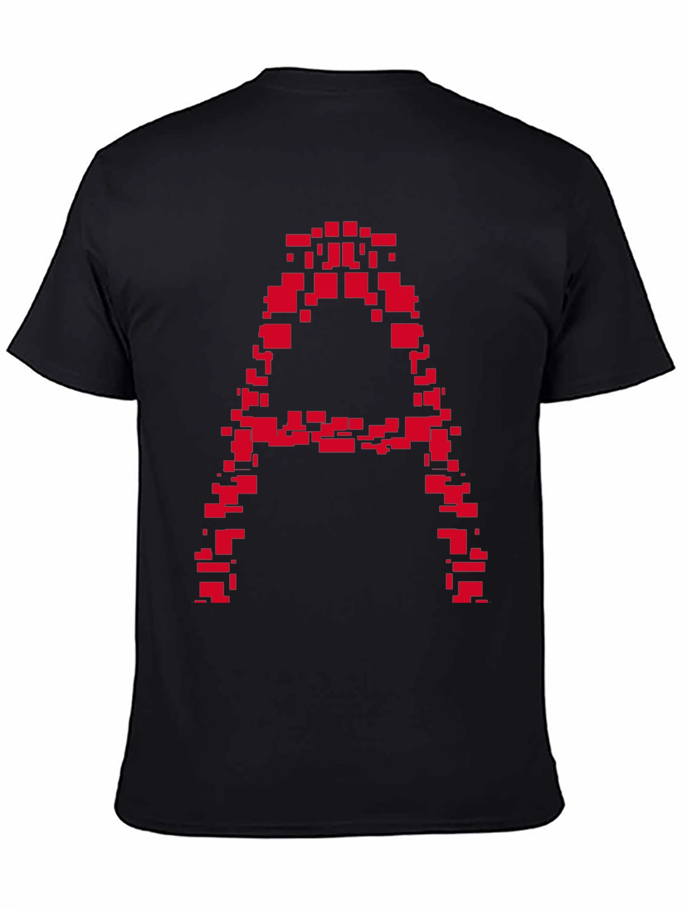 Pixelated A Graphic Tee - Retro Style