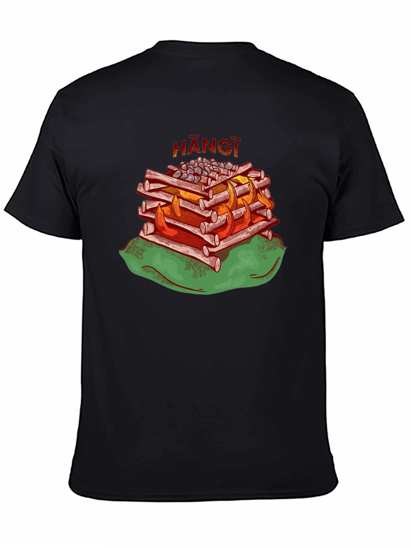 Hangi T-Shirt - Maori Food Design