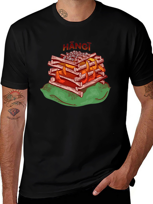 Hangi T-Shirt - Maori Food Design