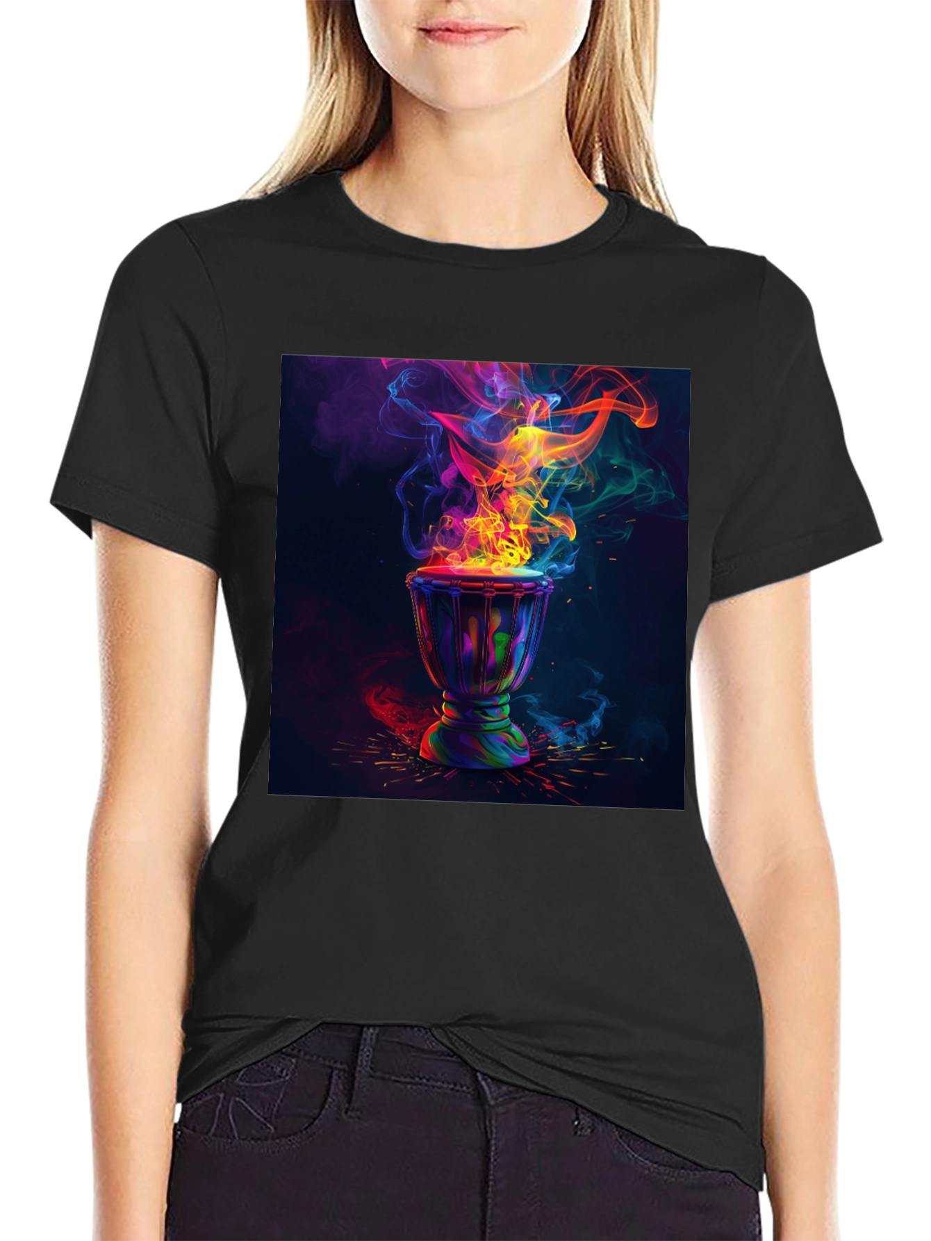 Vibrant Drum Beat Tee