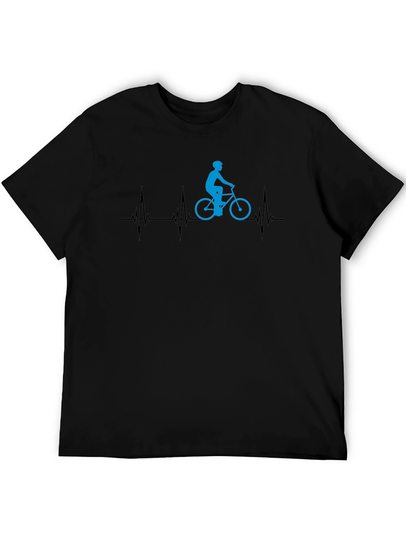 Cyclist Heartbeat T-Shirt - Ride On!