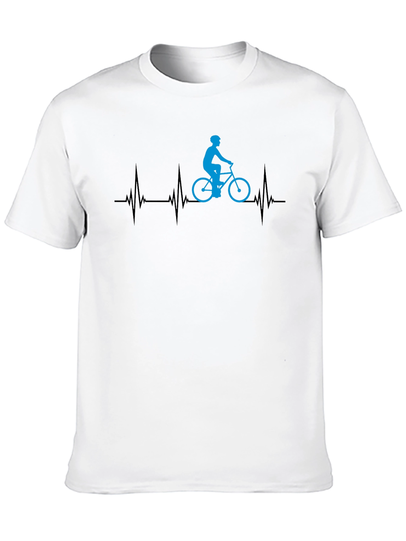 Cyclist Heartbeat T-Shirt - Ride On!